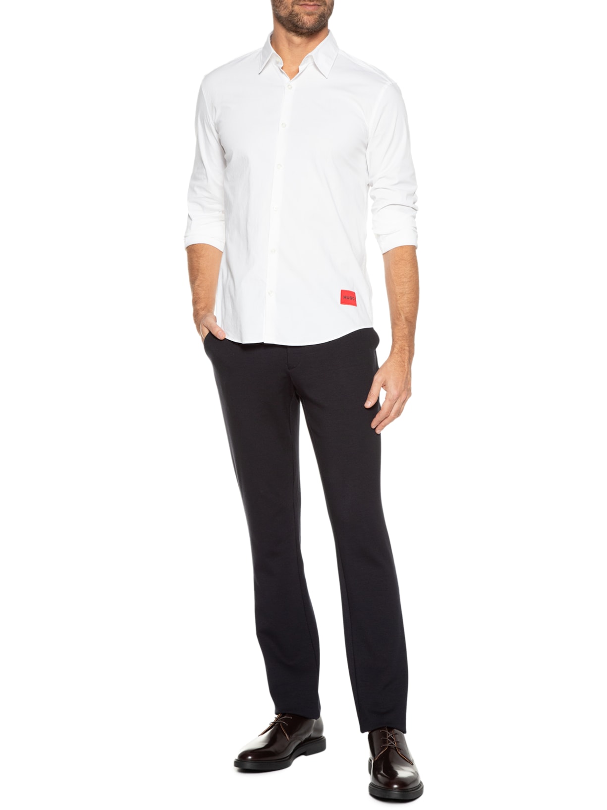 Sapato Masculino Derby Larry Marrom Boss