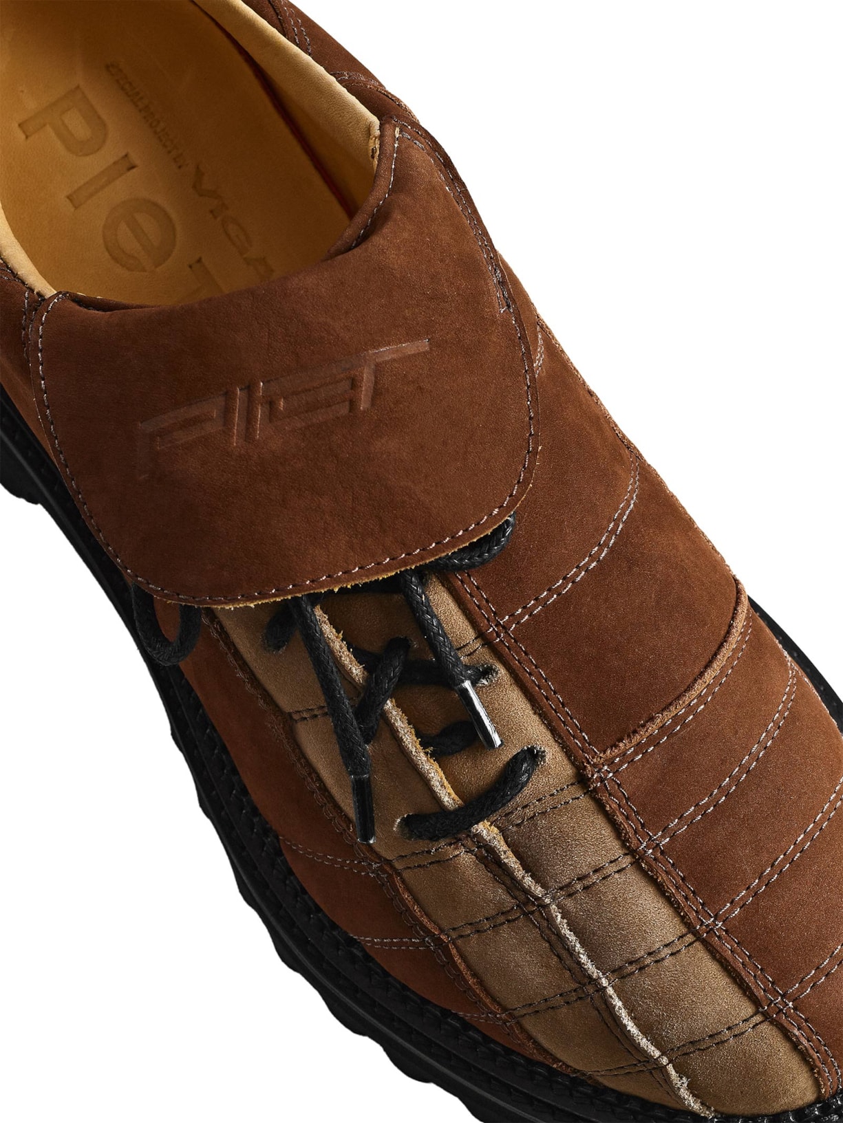 Sapato Masculino Derby Soccer Bege Piet + Kidsuper