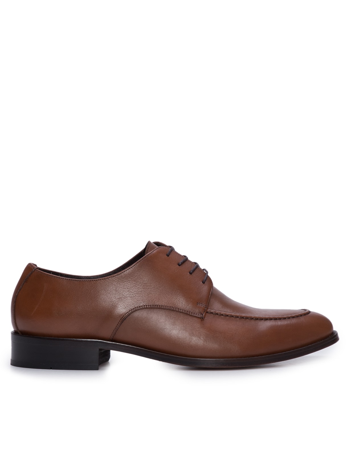 Sapato Masculino Derby U-toe - Marrom