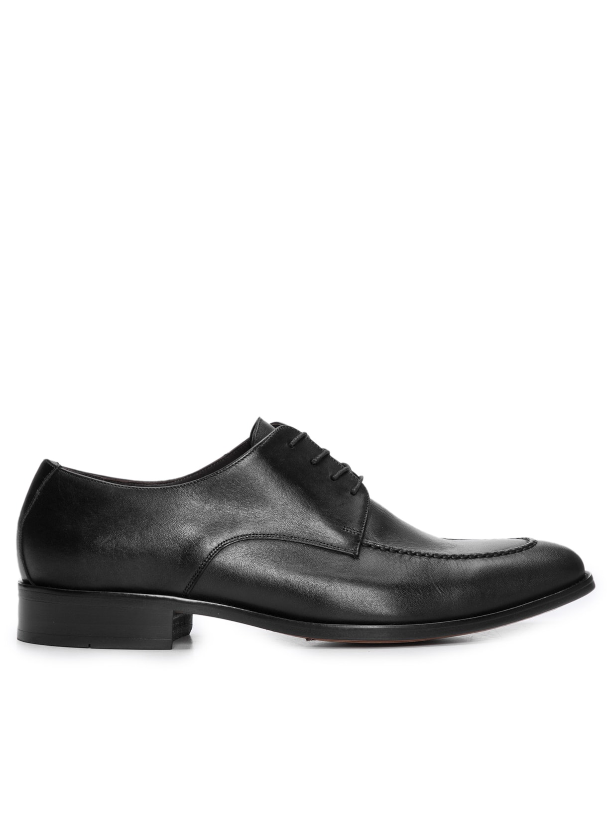 Sapato Masculino Derby U-toe - Preto
