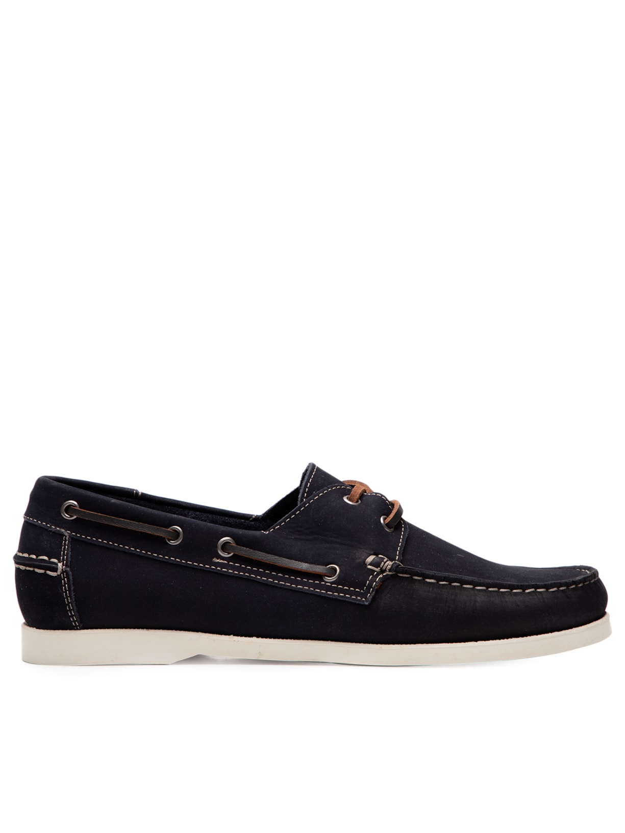 Sapato Masculino Dockside Suede - Azul