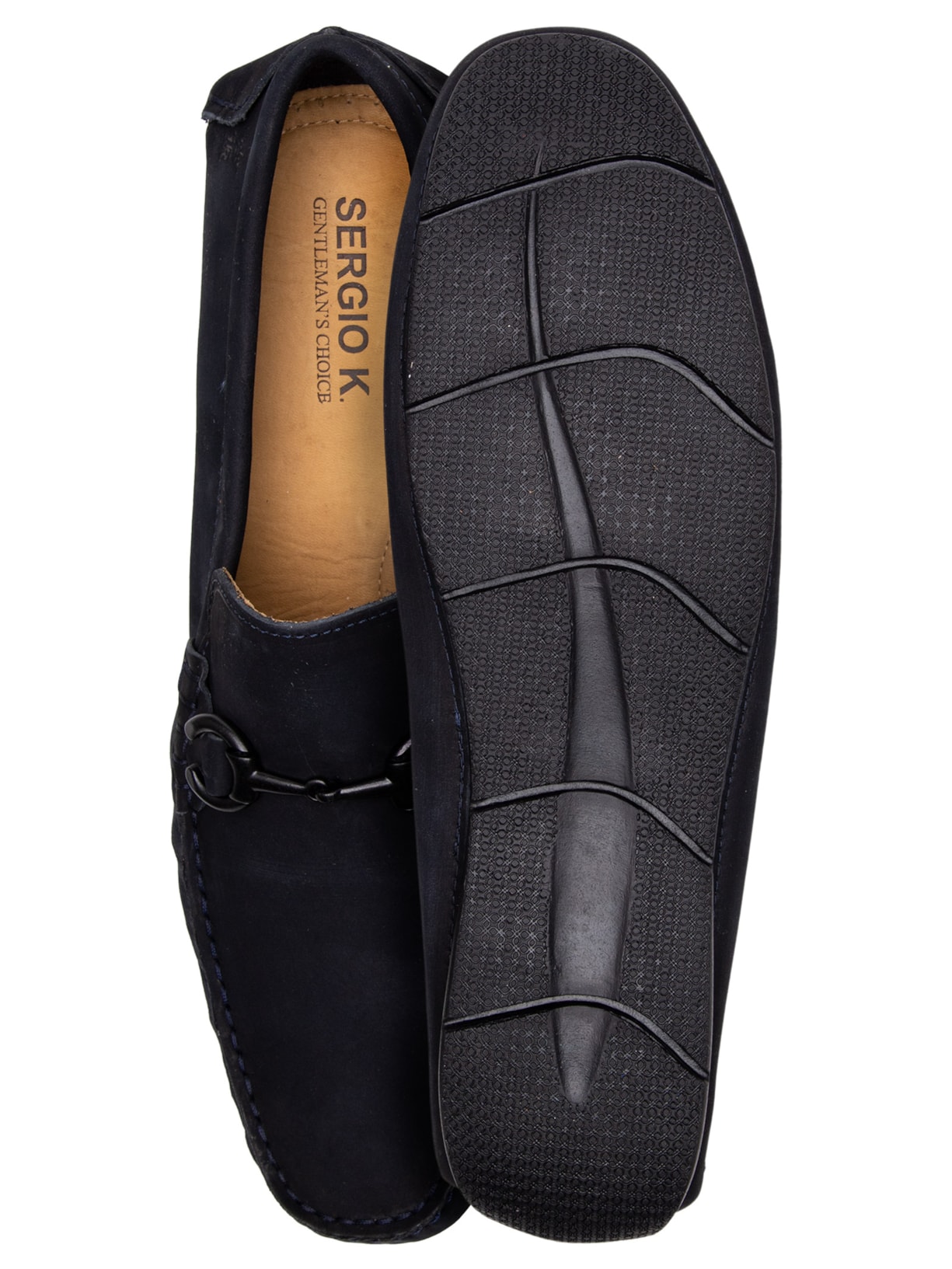 Sapato Masculino Drive Bridão Azul Sergio K