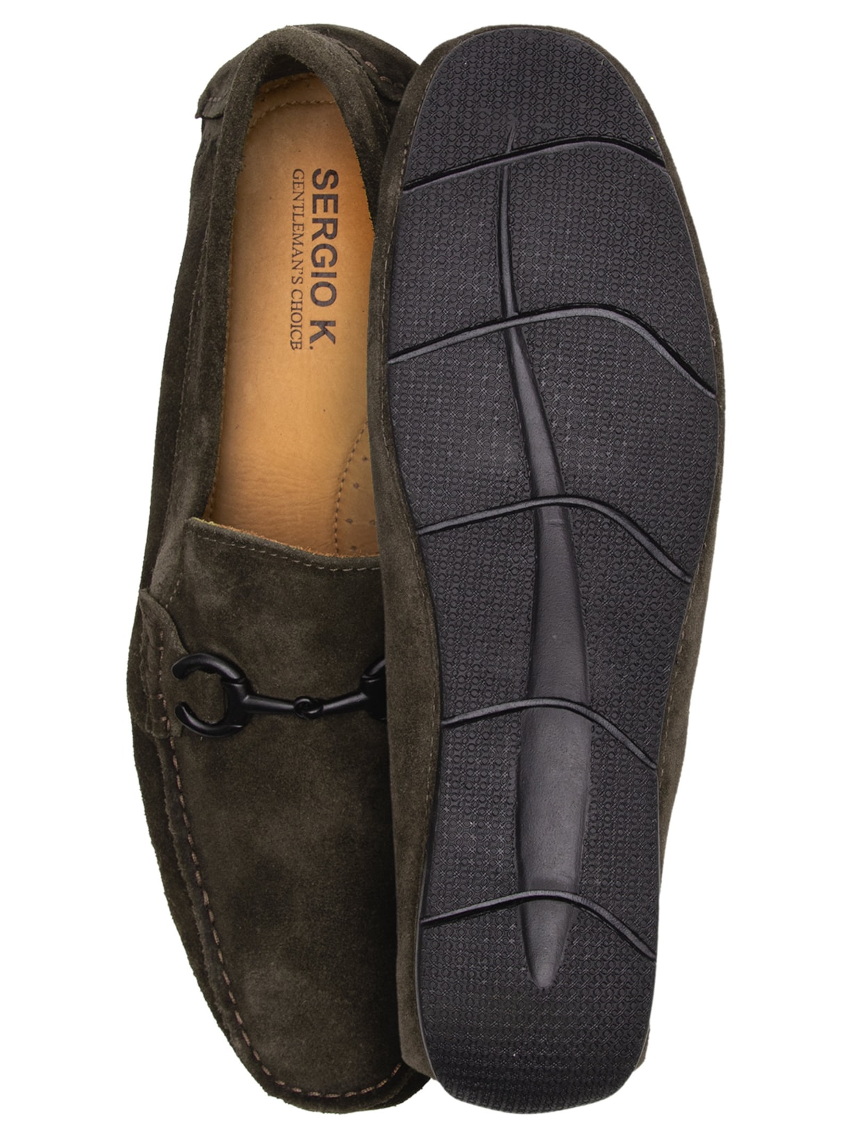 Sapato Masculino Drive Bridão Marrom Sergio K