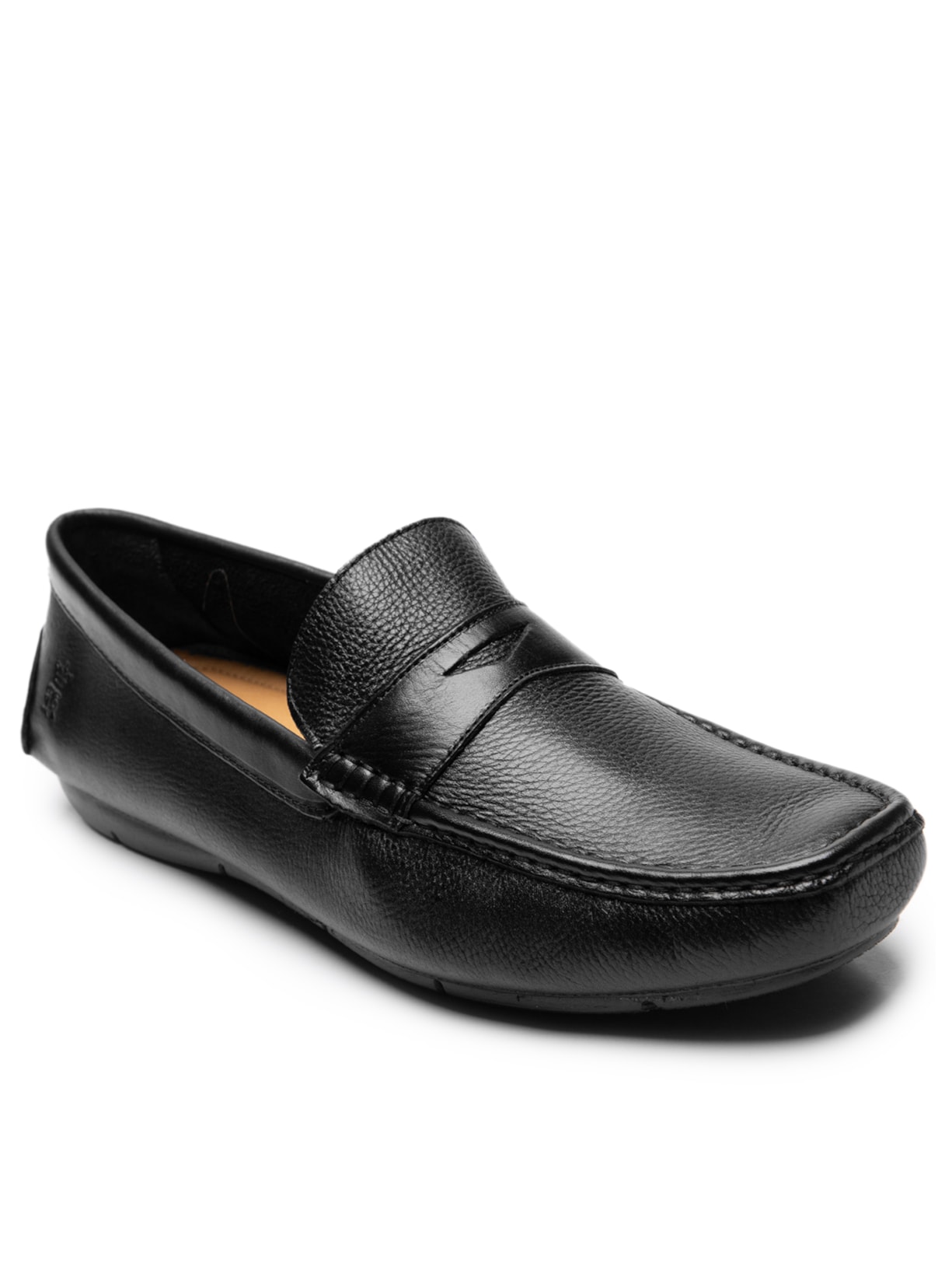 Sapato Masculino Drive Couro Gravata Preto Sergio K