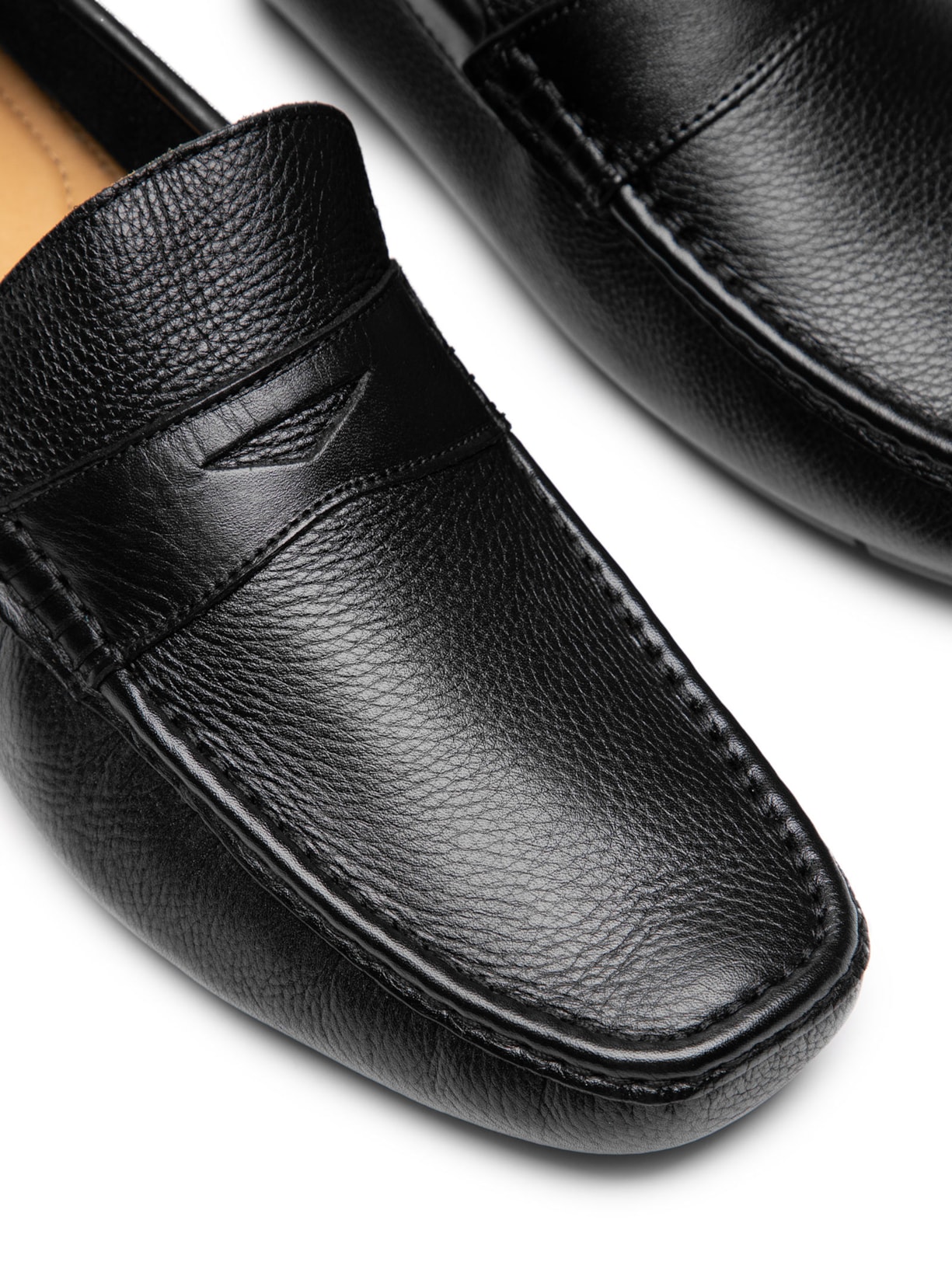 Sapato Masculino Drive Couro Gravata Preto Sergio K