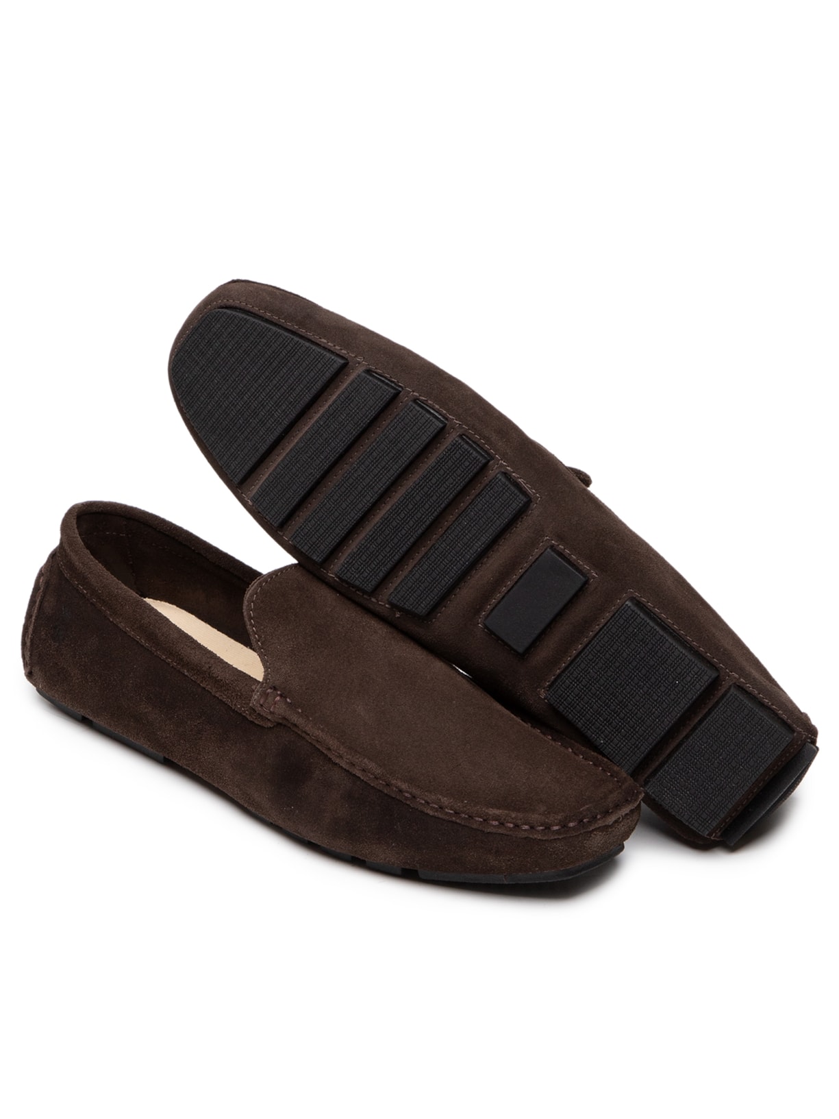 Sapato Masculino Drive Liso Marrom Sergio K