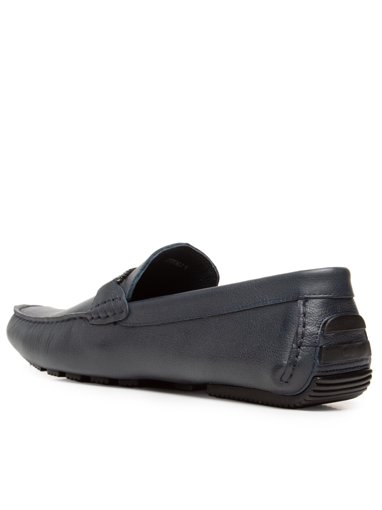 Sapato Masculino Driver Penny Loafer Couro Azul '2 Essential