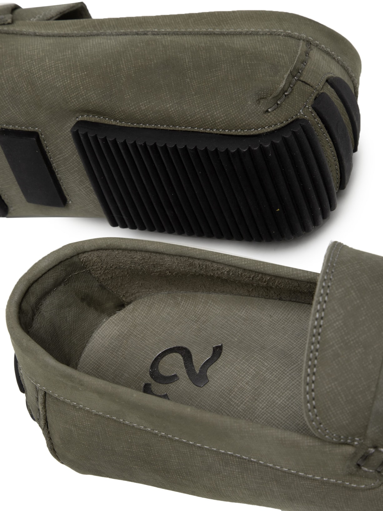 Sapato Masculino Driver Penny Loafer Suede Bege '2 Essential