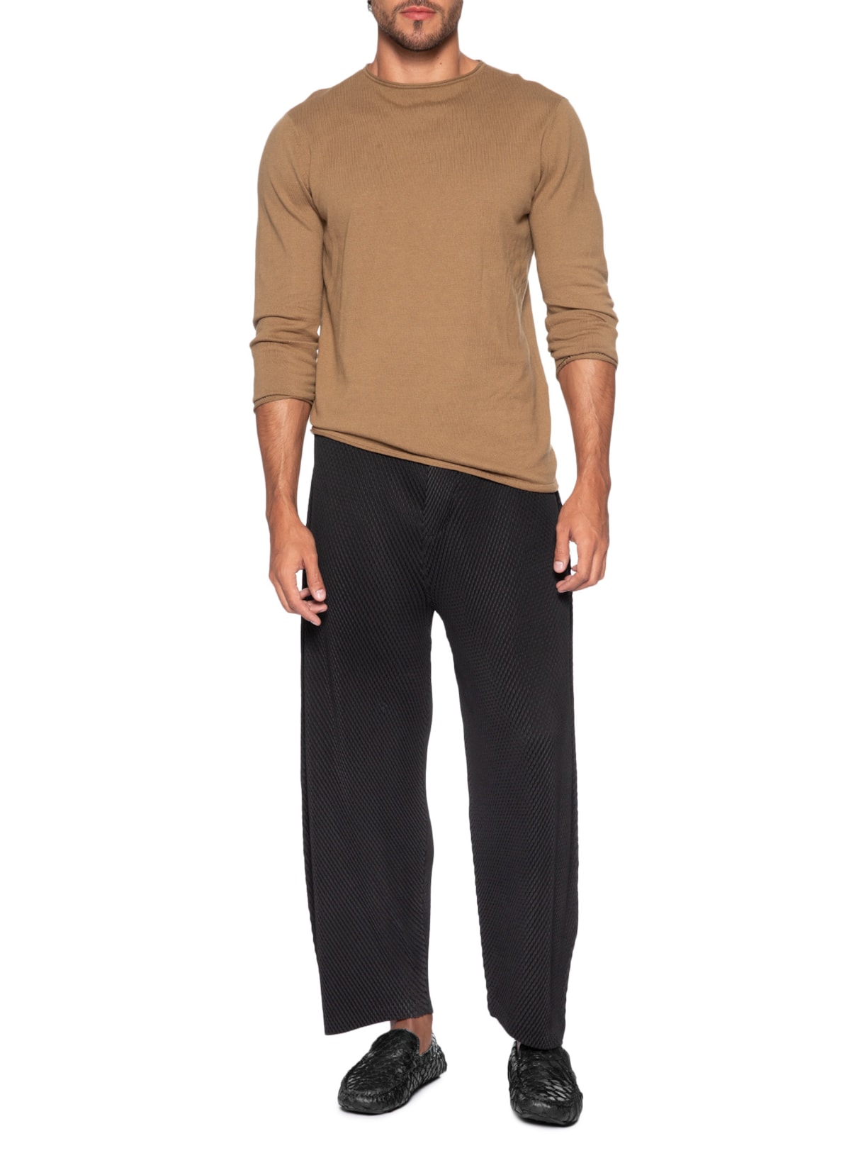 Sapato Masculino Driver Pirarucu Preto Osklen