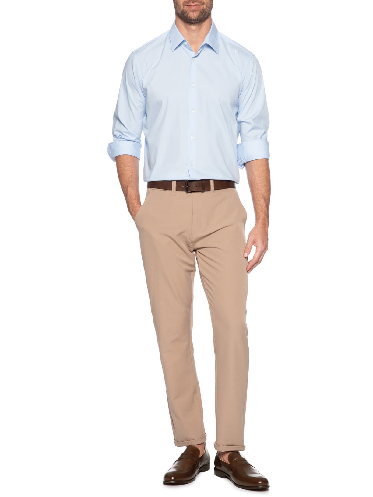 Sapato Masculino Gravata em Couro Marrom Sergio K