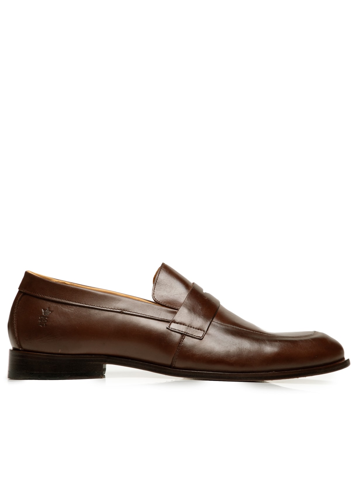 Sapato Masculino Gravata em Couro Marrom Sergio K