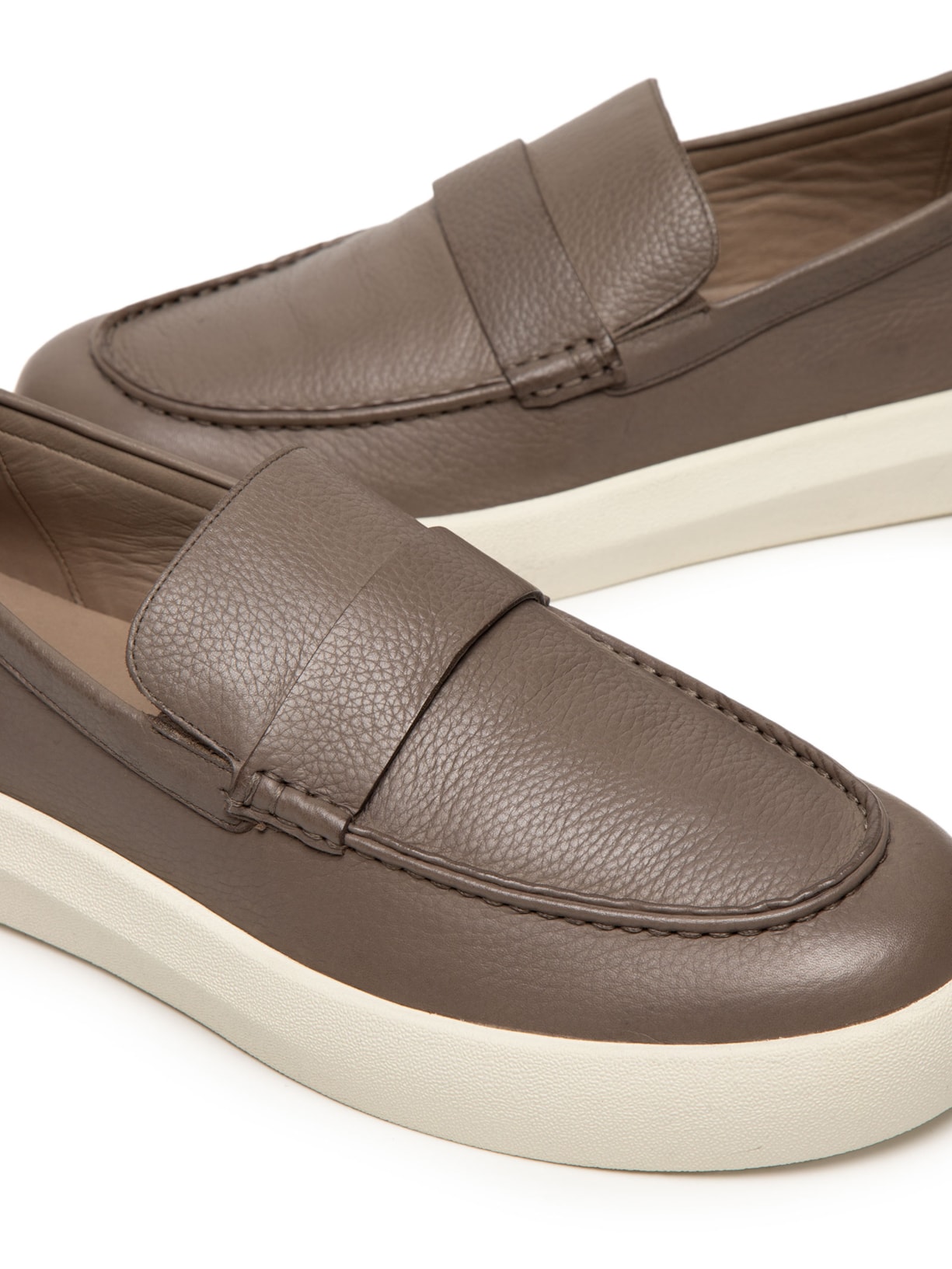 Sapato Masculino Iate Gravata Liso Vinco Cinza Ricardo Almeida