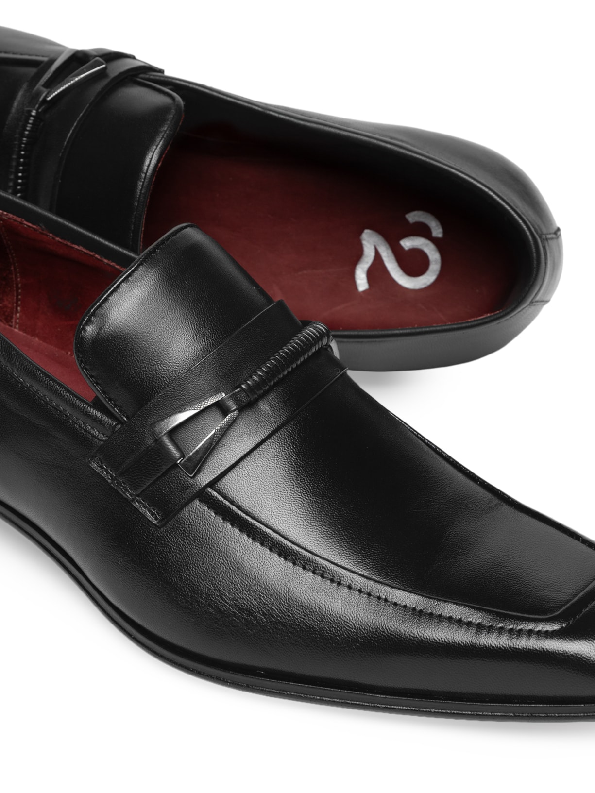 Sapato Masculino Loafer Couro Preto '2 Essential