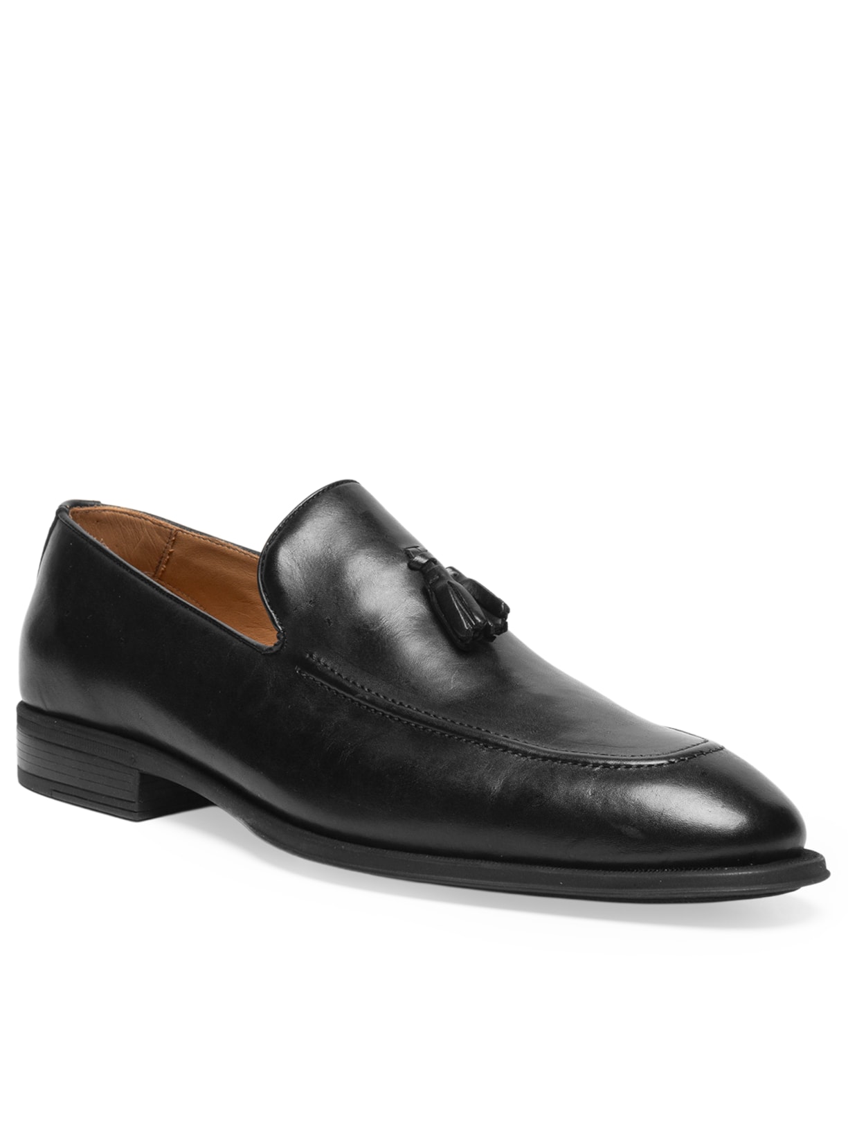 Sapato Masculino Loafer Em Couro Legítimo Preto '2 Essential
