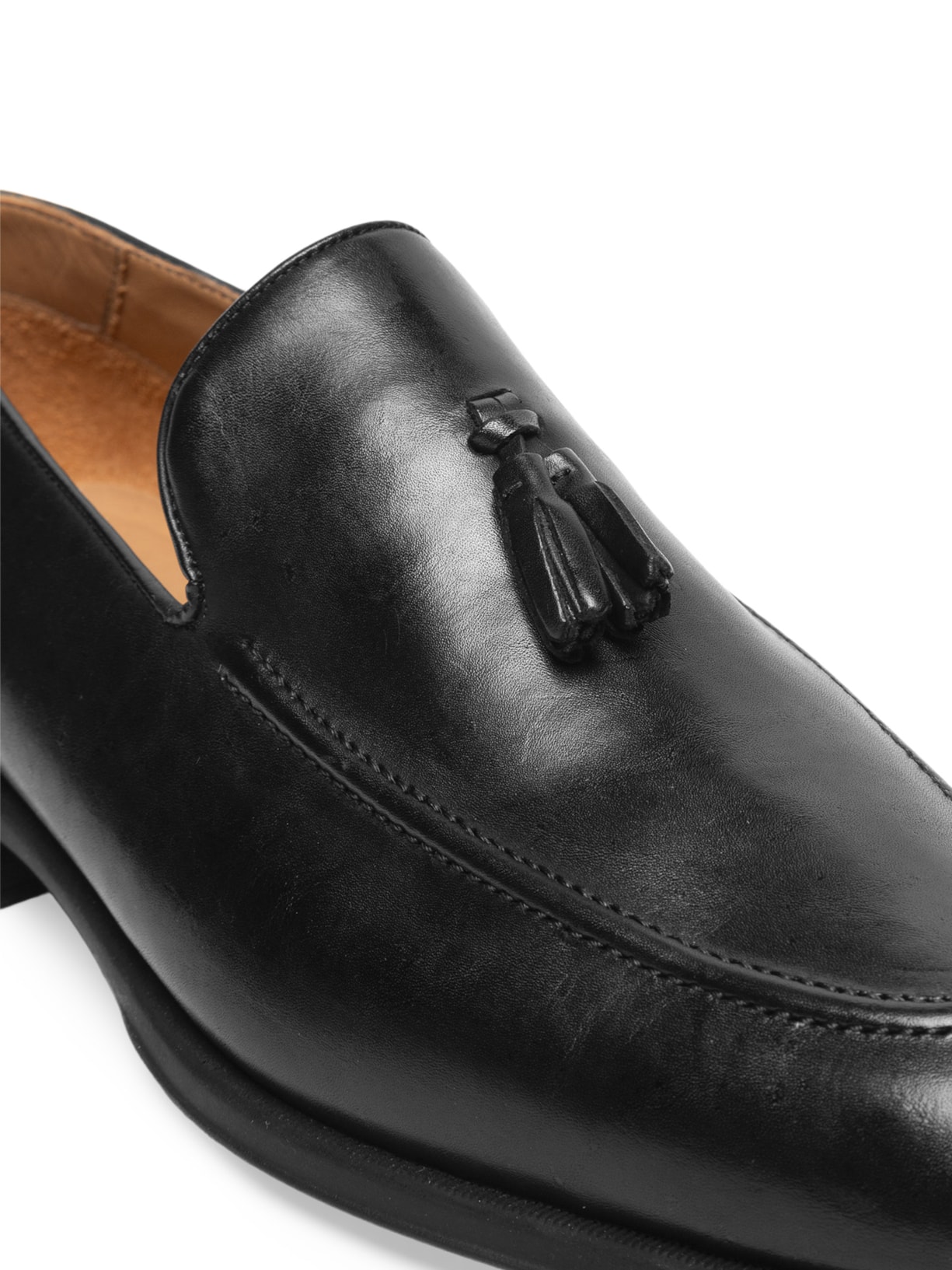 Sapato Masculino Loafer Em Couro Legítimo Preto '2 Essential