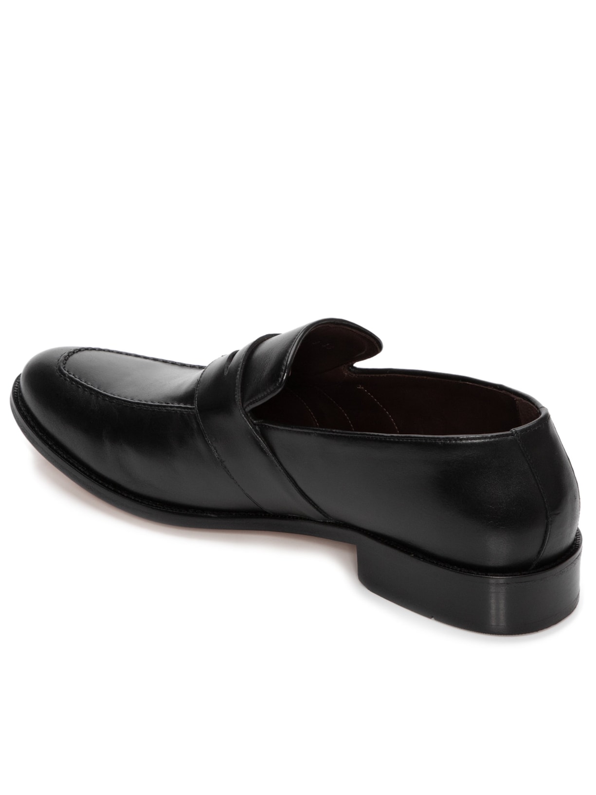 Sapato Masculino Loafer Longtie Preto Trecolli