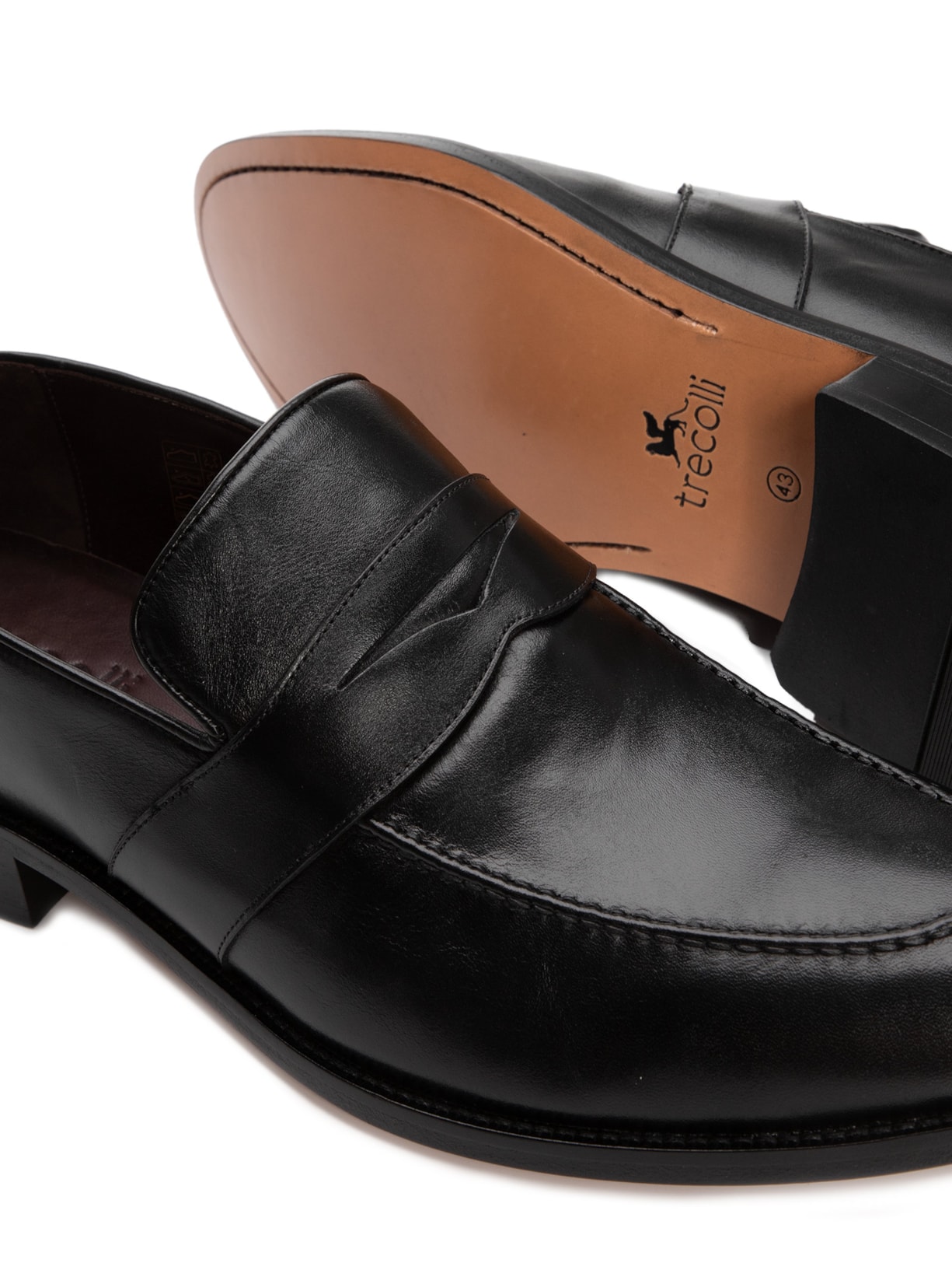Sapato Masculino Loafer Longtie Preto Trecolli