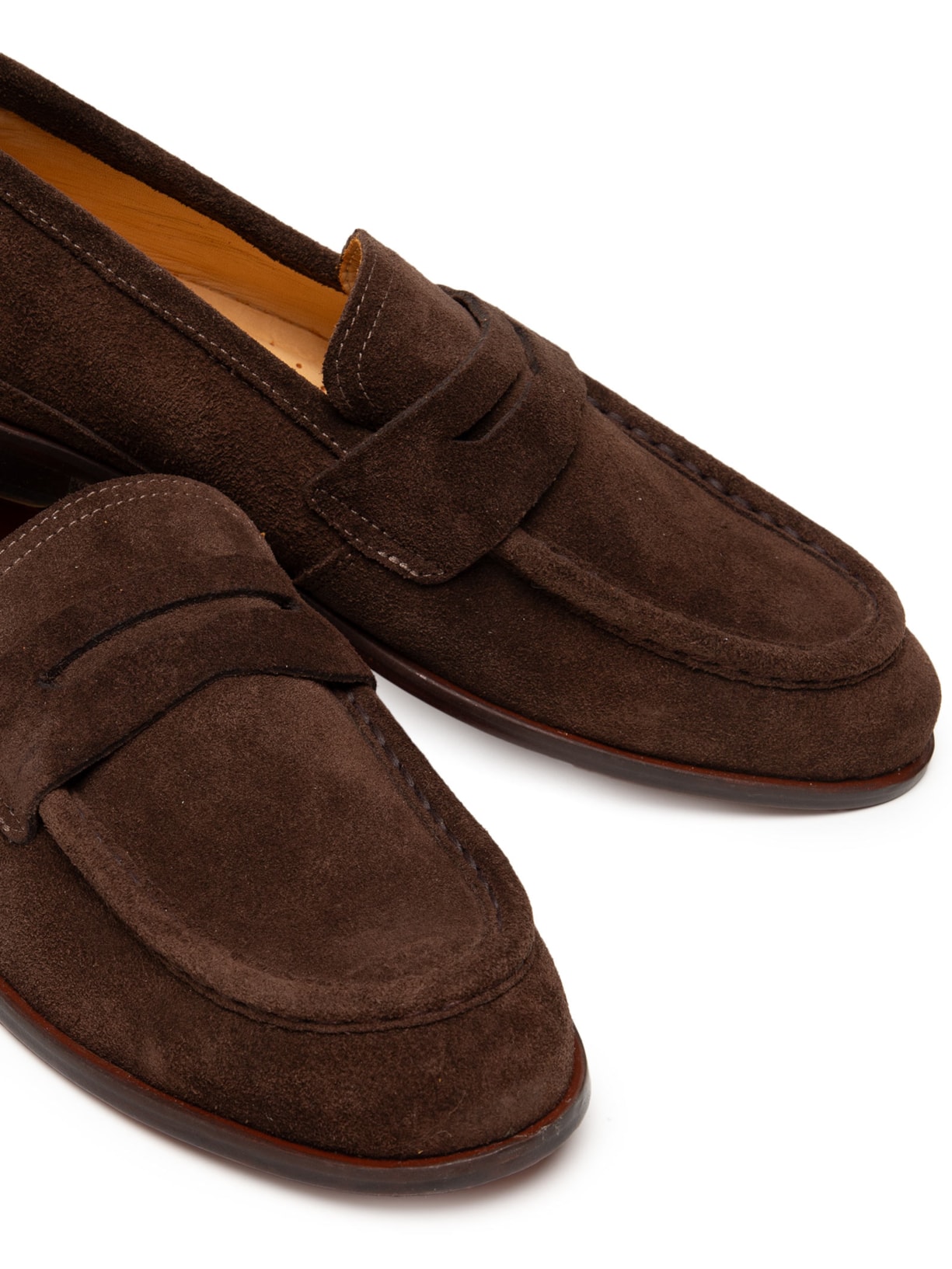 Sapato Masculino Mocassim Camurça Mônaco Marrom Sergio K