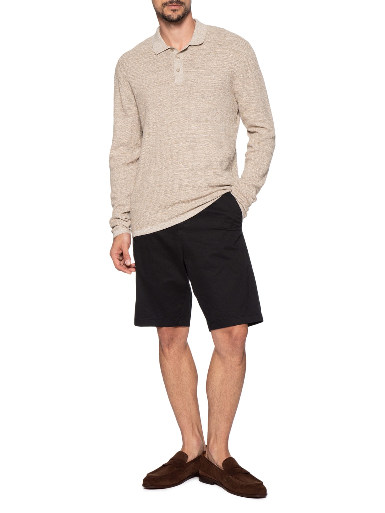 Sapato Masculino Mocassim Camurça Mônaco Marrom Sergio K