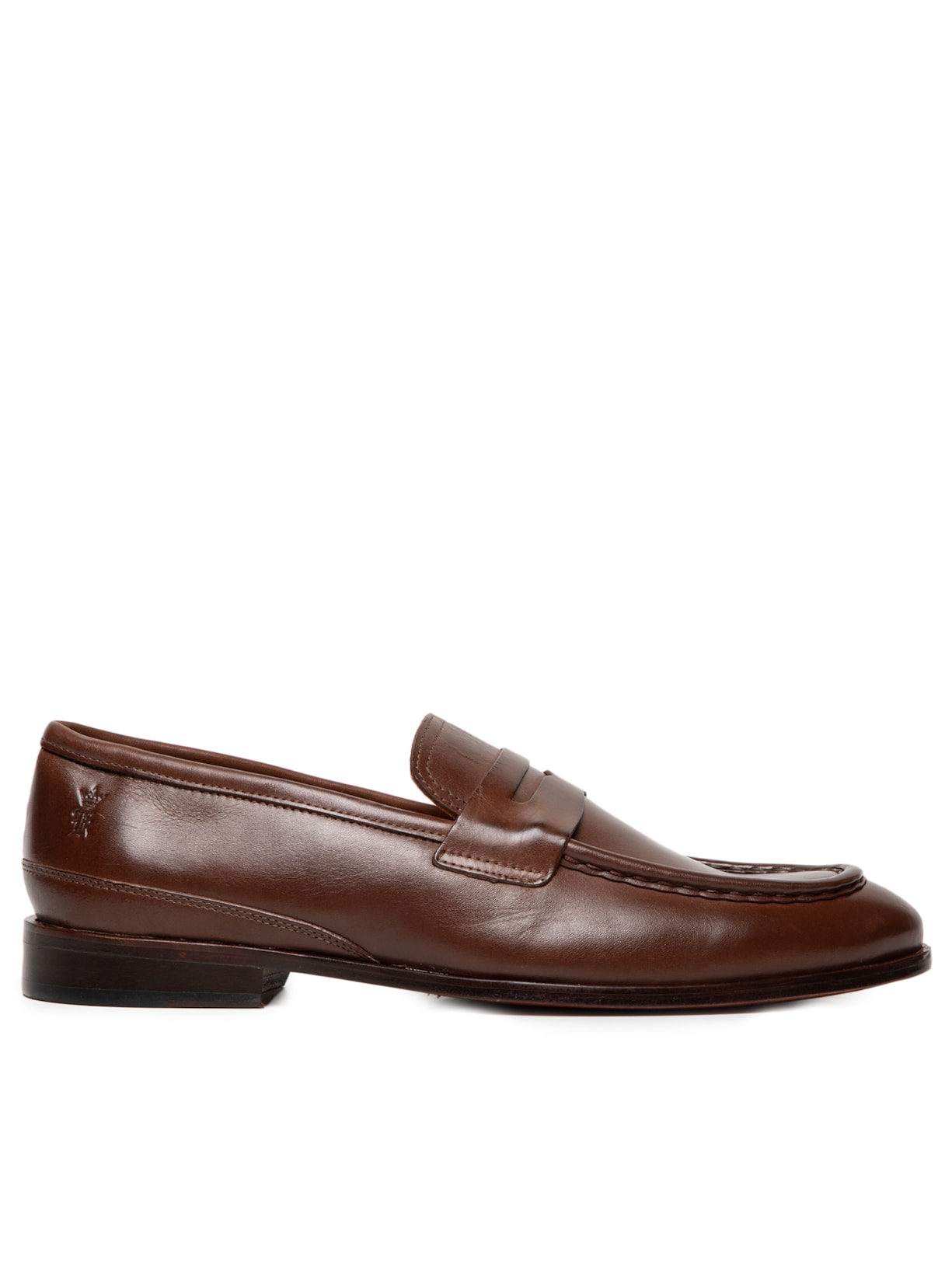 Sapato Masculino Mocassim Couro Mônaco - Marrom