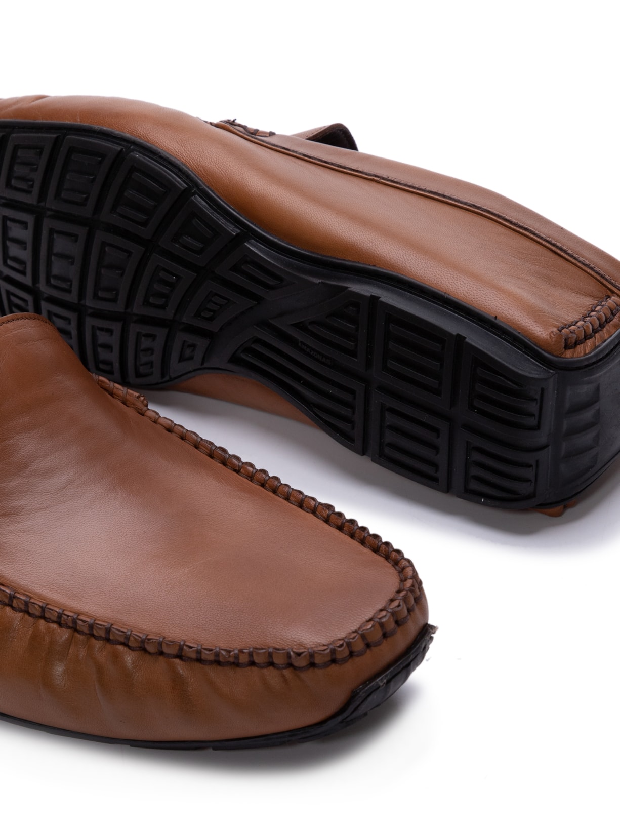 Sapato Masculino Mocassim Driver Liso - Trecolli - Marrom