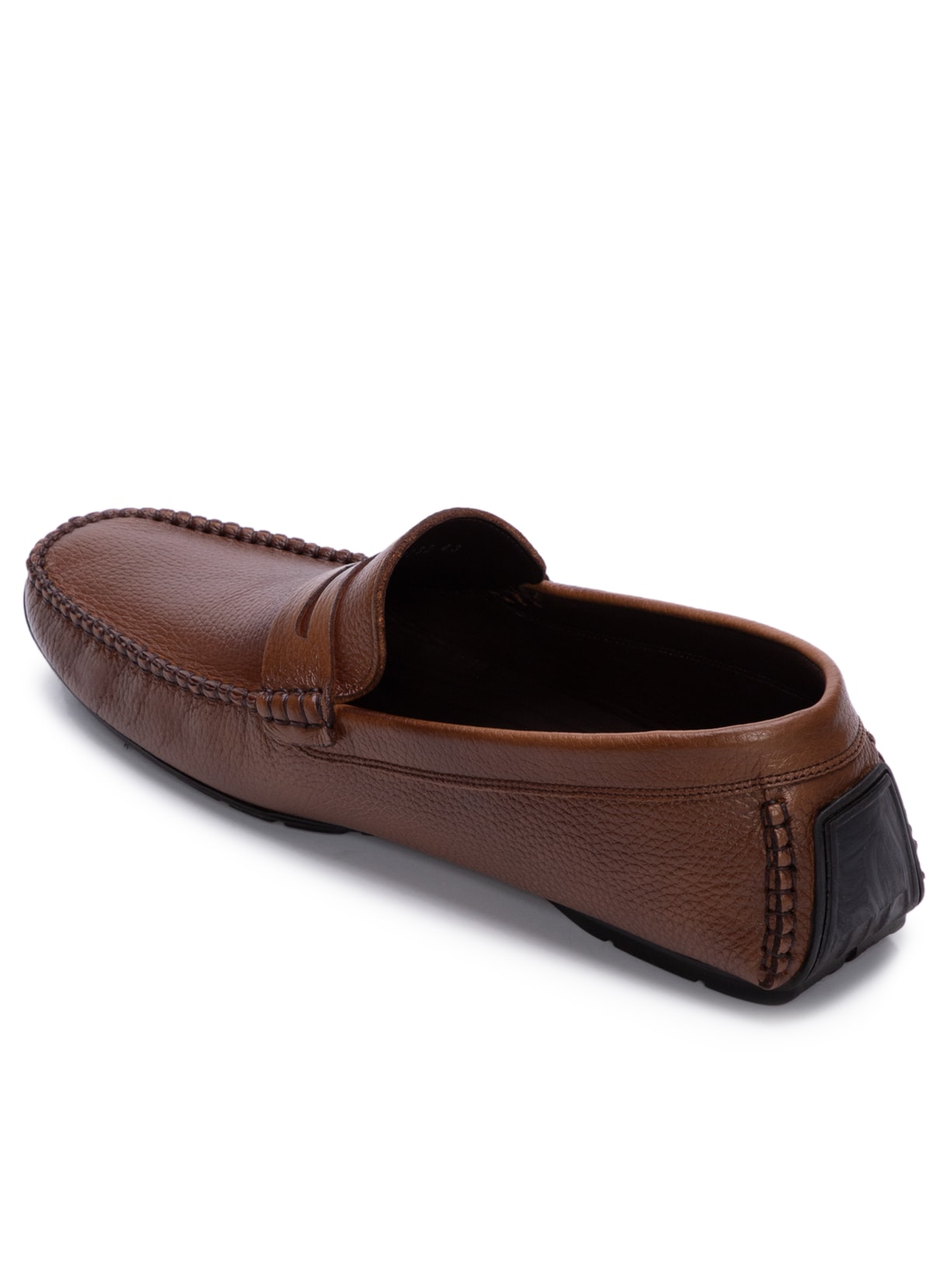 Sapato Masculino Mocassim Driver Penny Marrom Trecolli