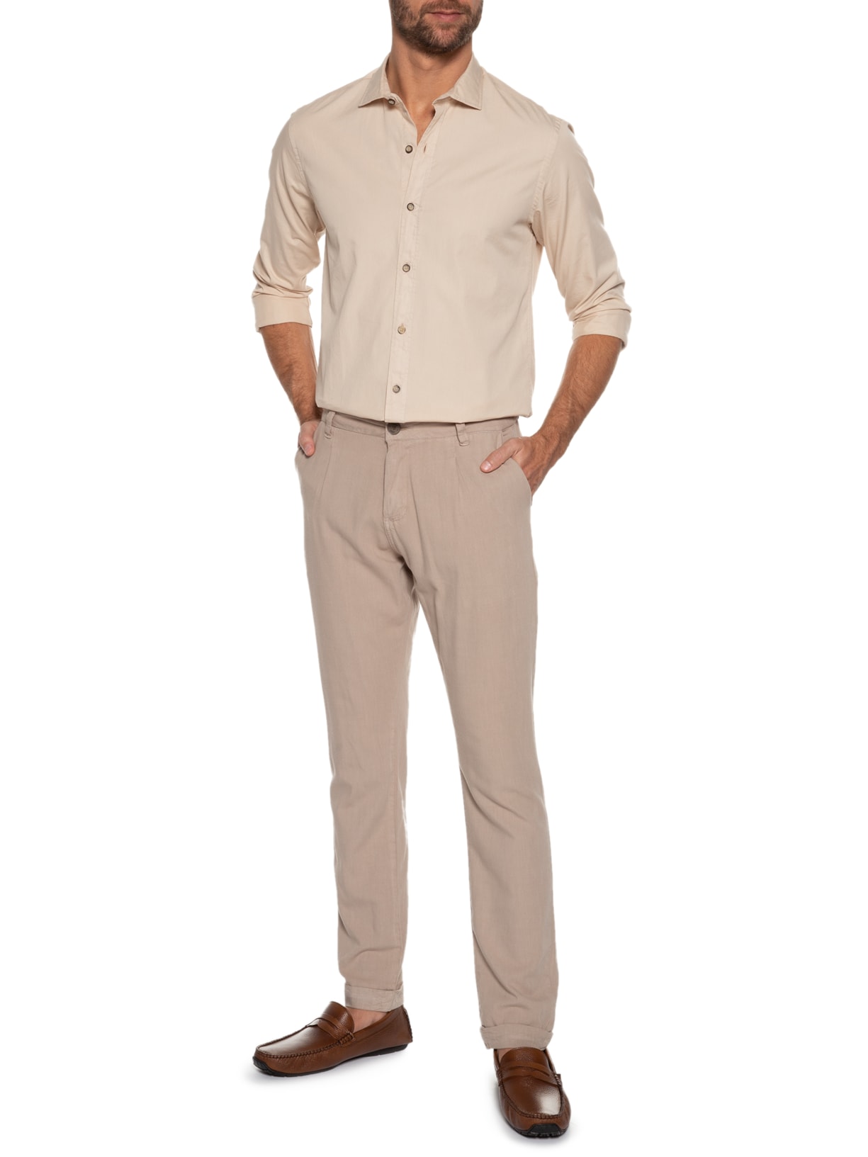 Sapato Masculino Mocassim Driver Penny Marrom Trecolli