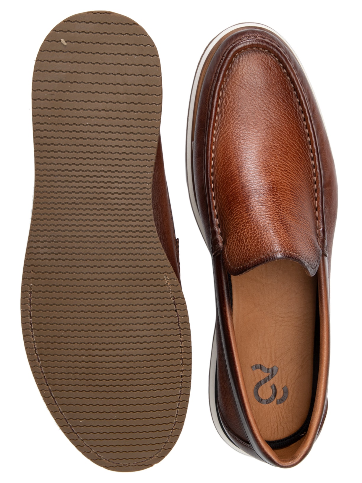 Sapato Masculino Mocassim Marrom '2 Essential