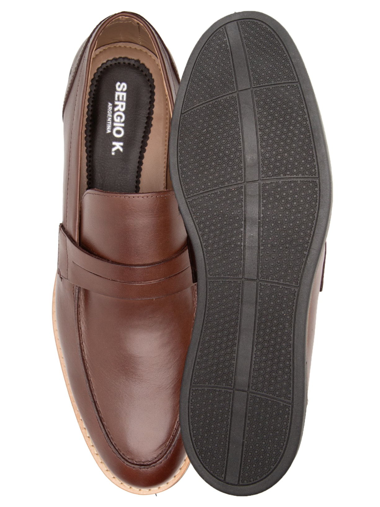 Sapato Social Loafer Mocassim Sergios Mocassim Masculino Tratorado