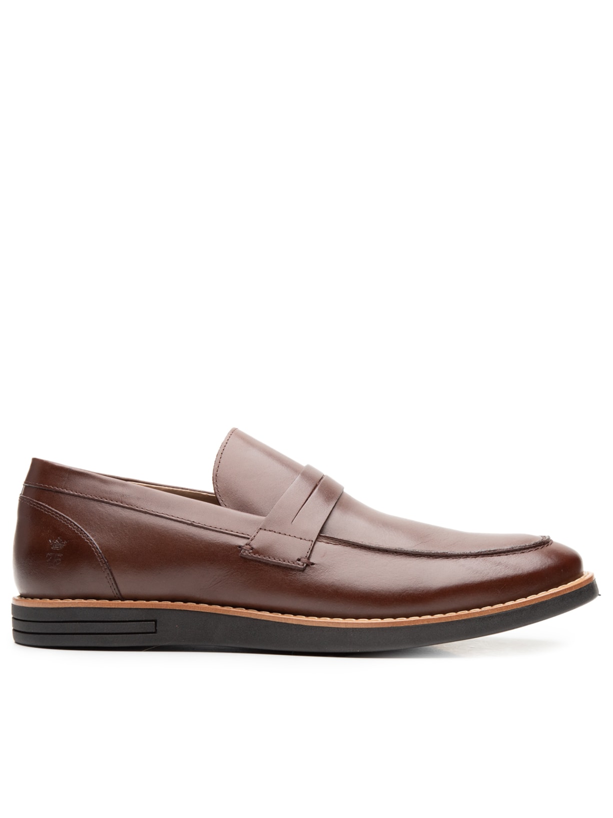 Sapato Masculino Mocassim São Paulo - Marrom