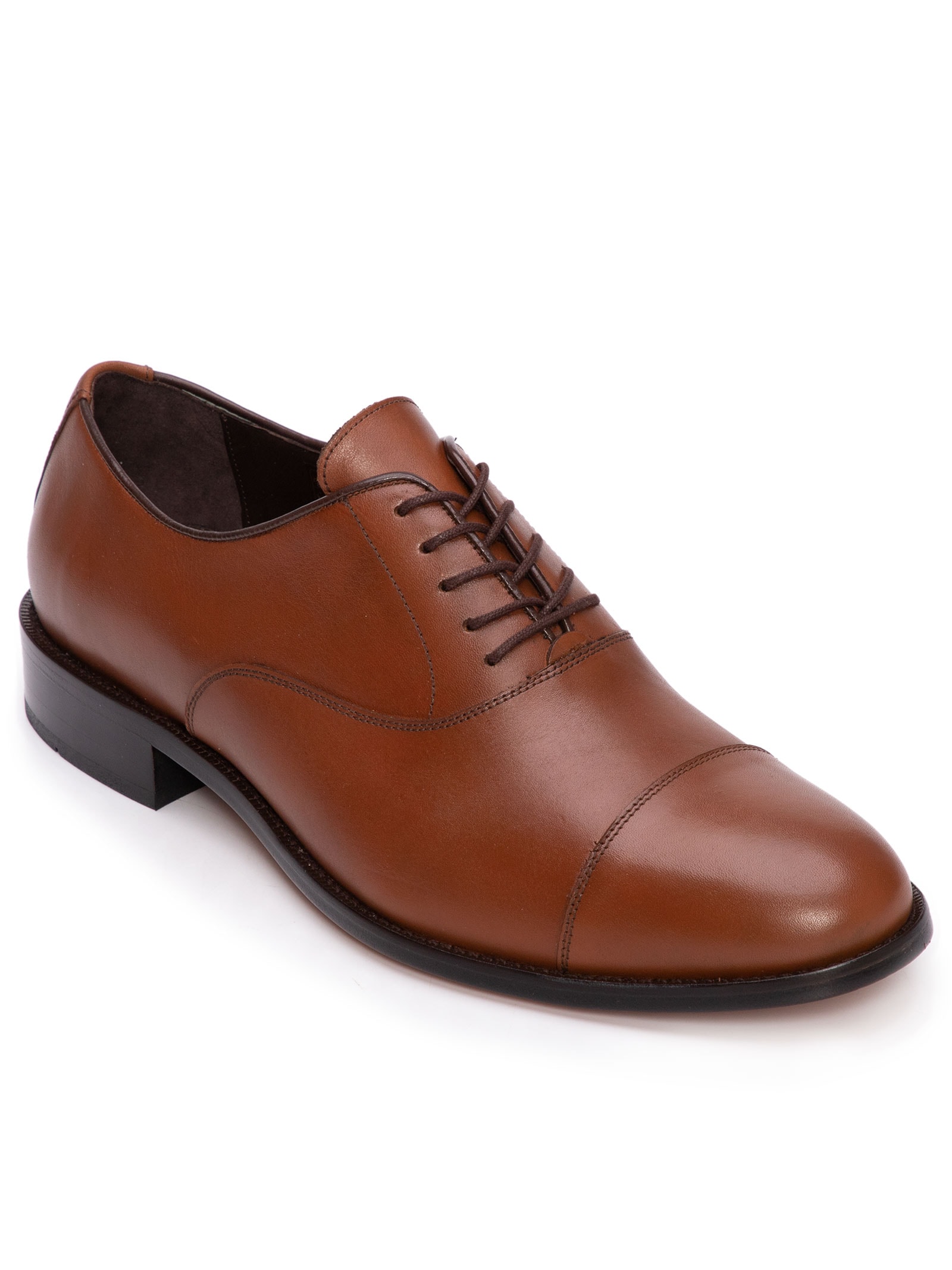 Sapato Masculino Oxford Captoe - Trecolli - Marrom