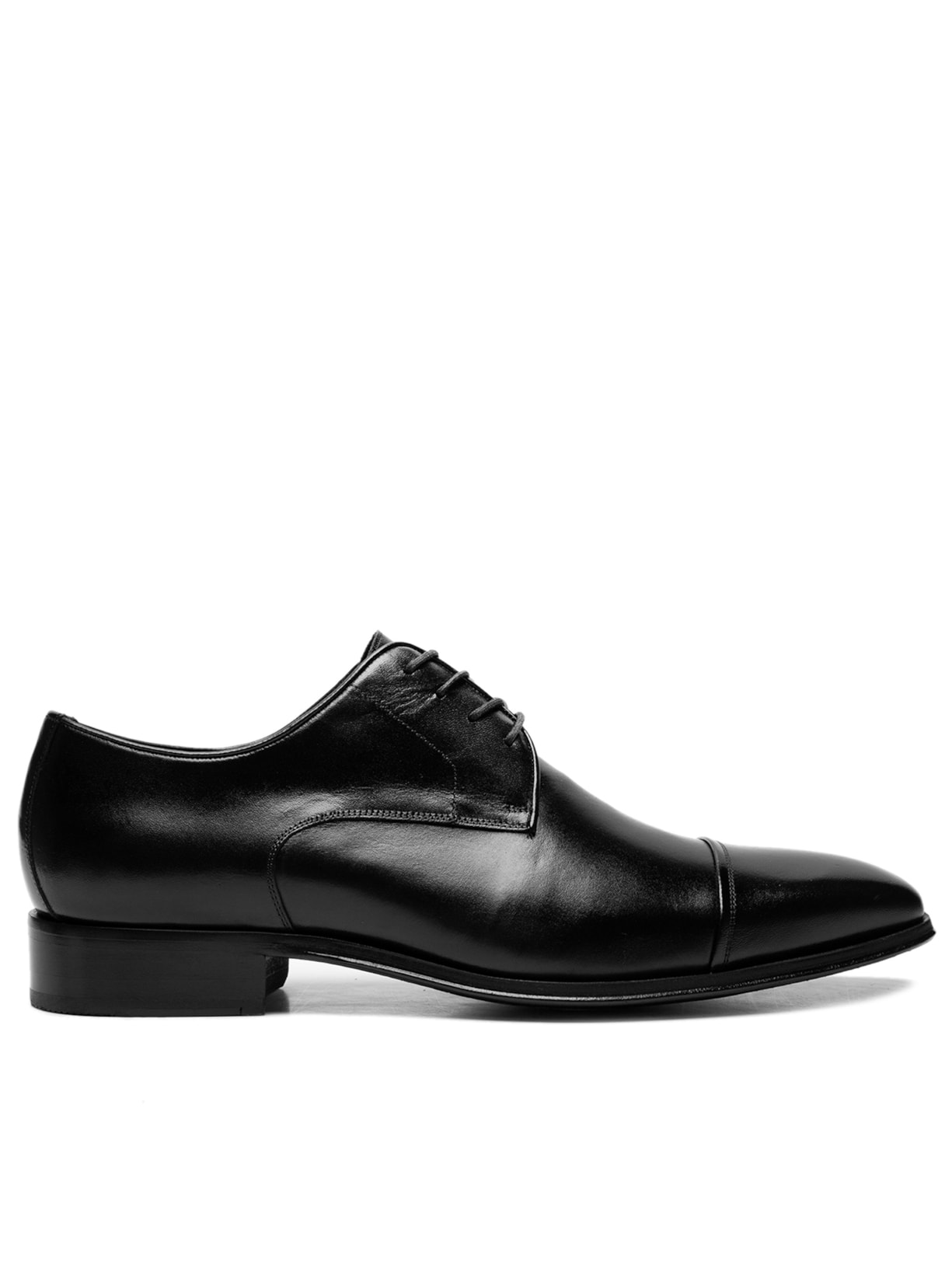 Sapato Masculino Oxford Couro Preto '2 Essential