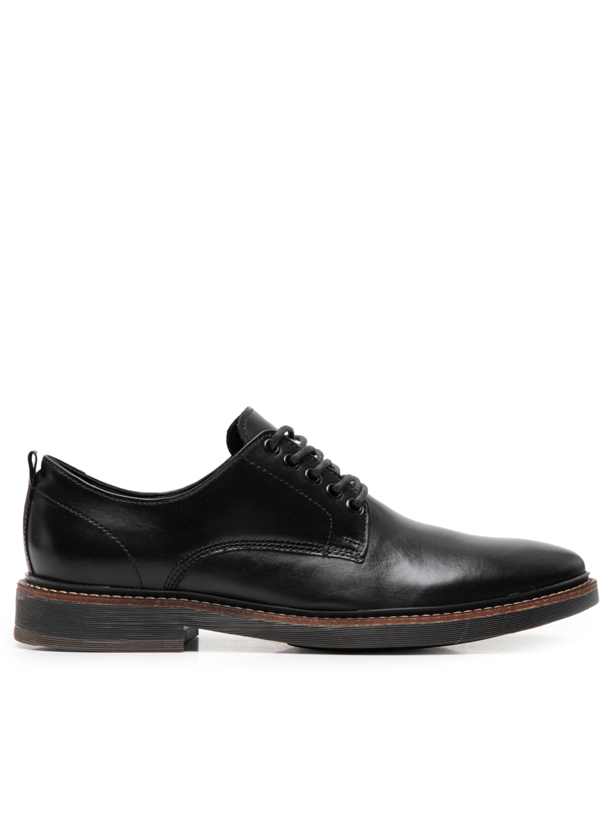 Sapato Masculino Oxford Couro - Preto