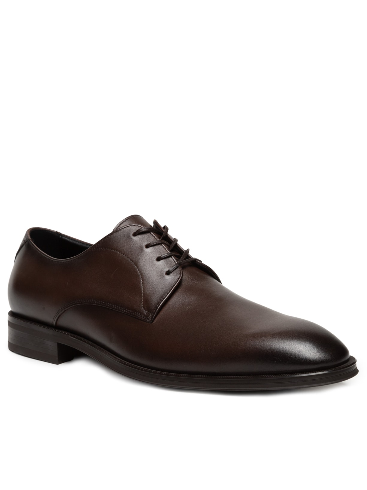 Sapato Masculino Oxford Derrek Derb Burp Marrom Boss