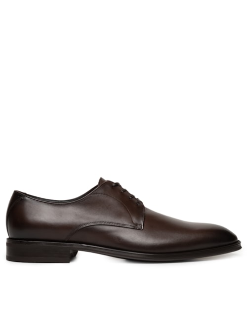 Sapato Masculino Oxford Derrek Derb Burp - Marrom
