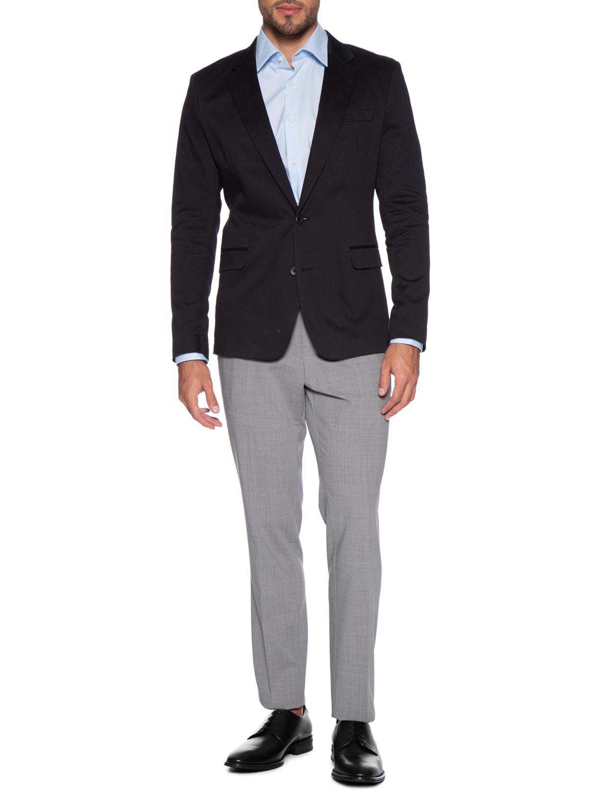 Sapato Masculino Oxford Derrek Derb Burp Preto Boss