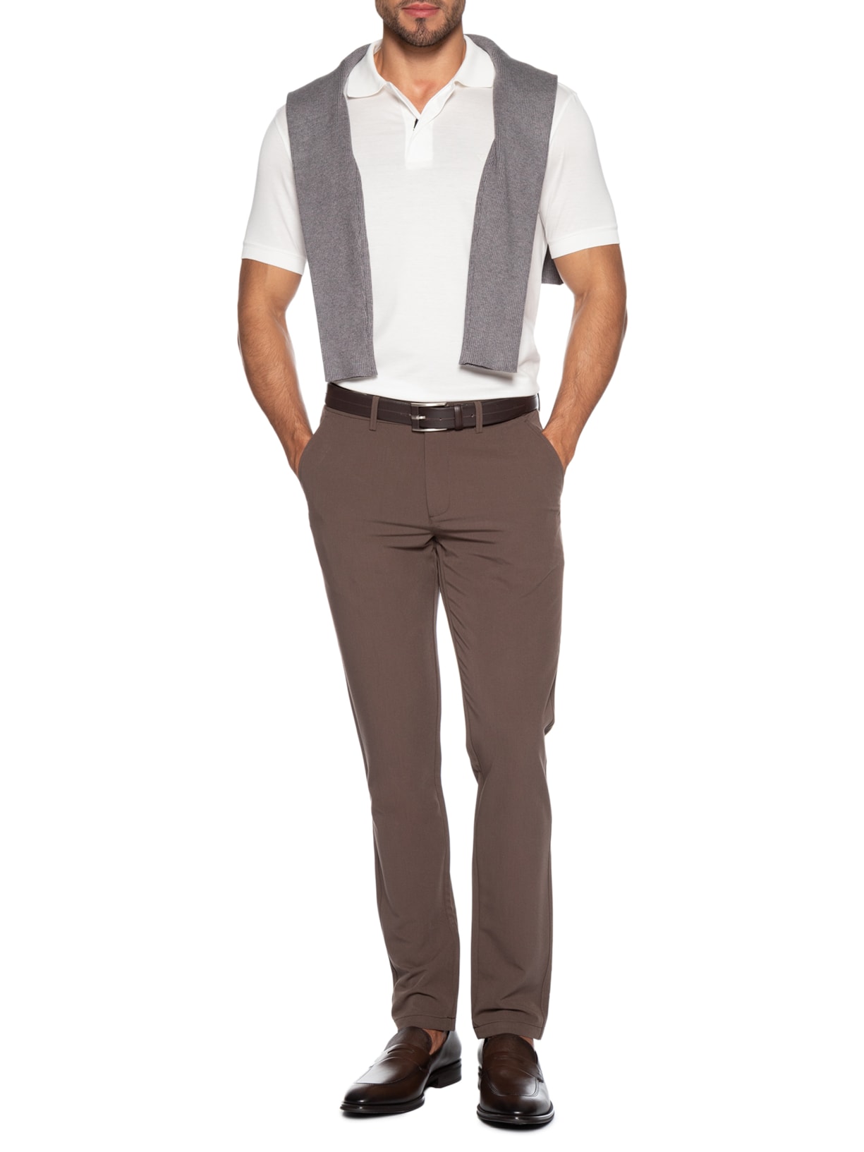 Sapato Masculino Oxford Derrek Loaf Bupepr Marrom Boss
