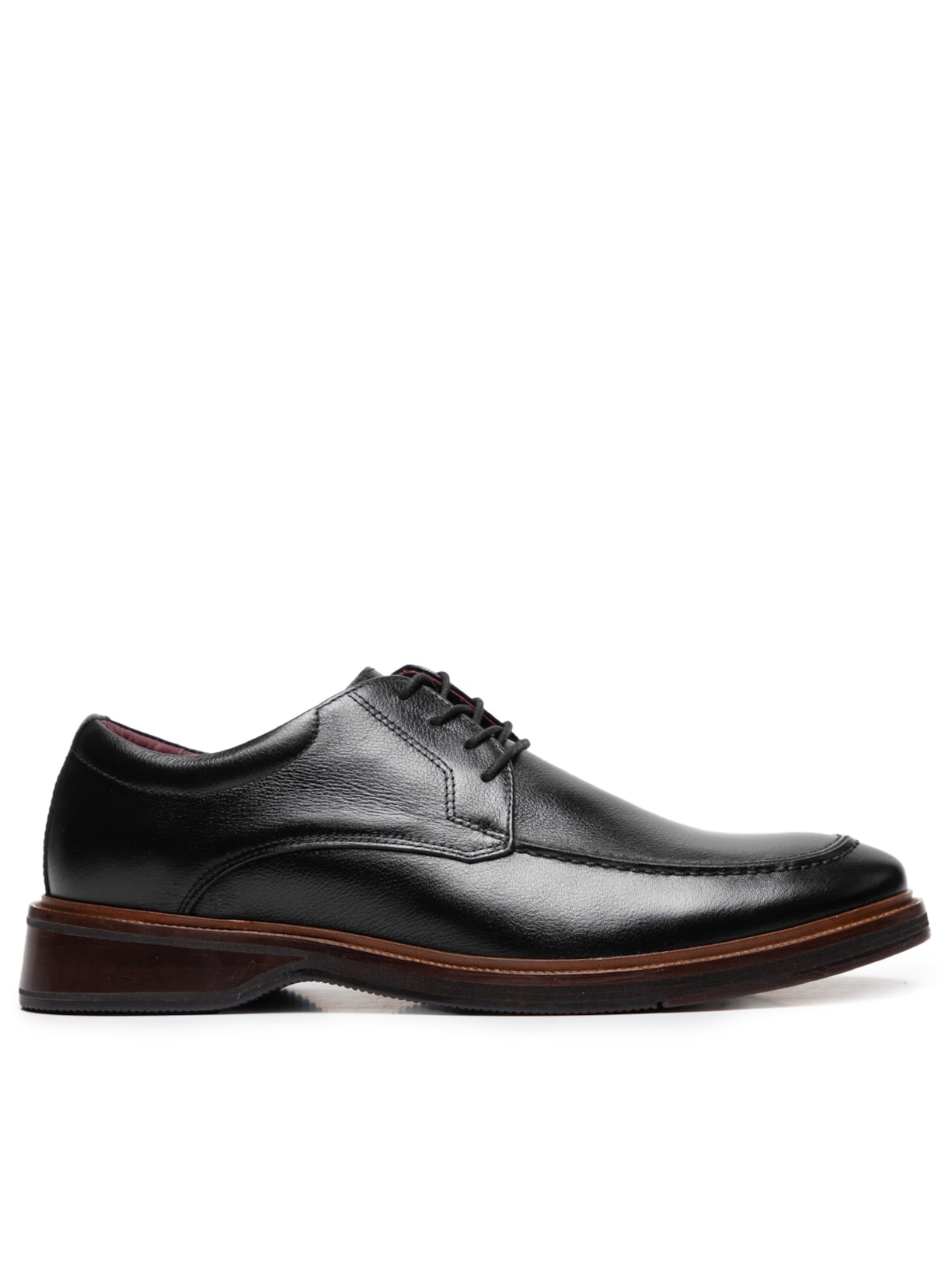 Sapato Masculino Oxford Em Couro Classic - Preto