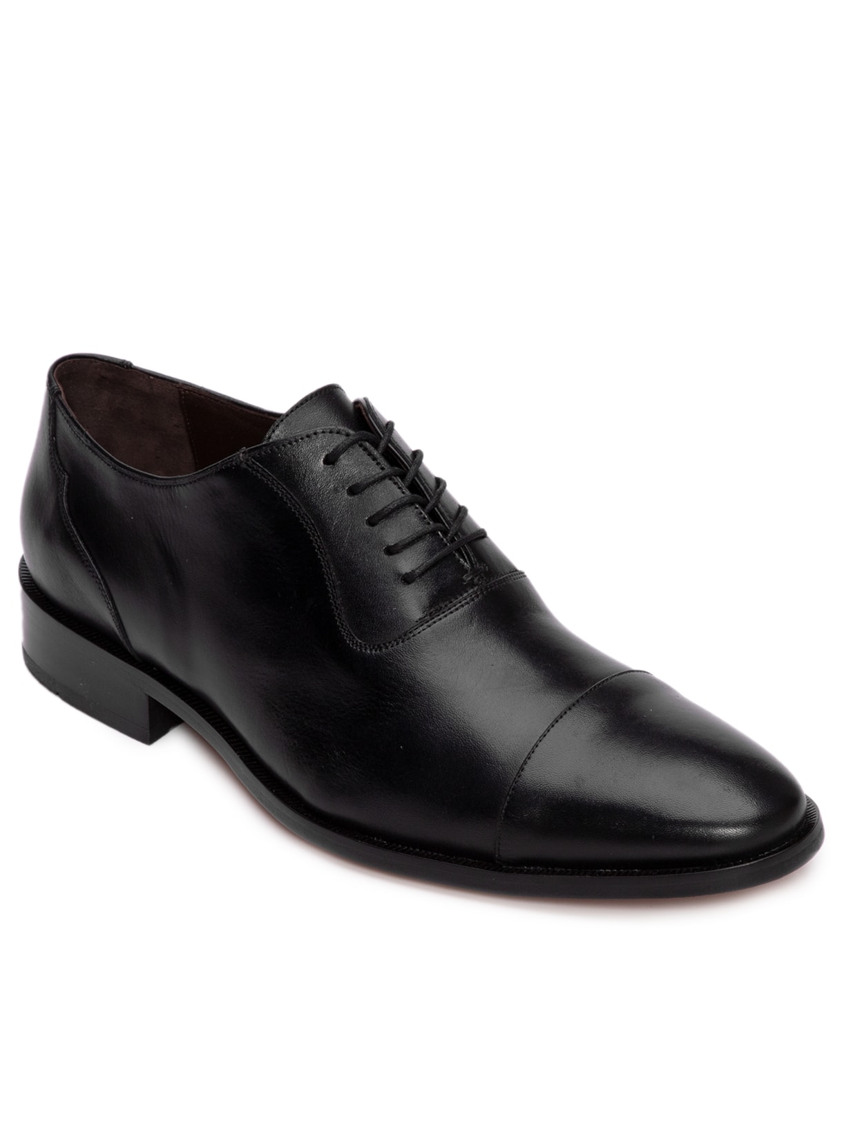 Sapato Masculino Oxford U-throat Preto Trecolli