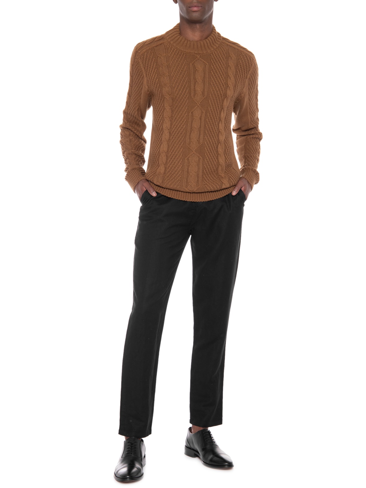 Sapato Masculino Oxford U-throat Preto Trecolli