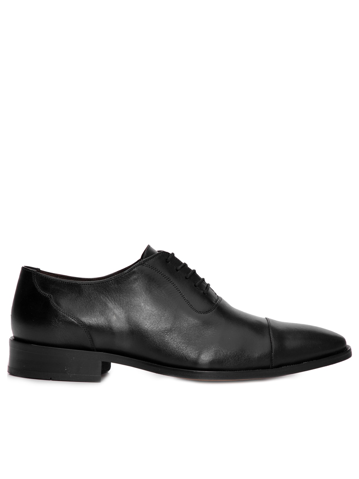Sapato Masculino Oxford U-throat Preto Trecolli