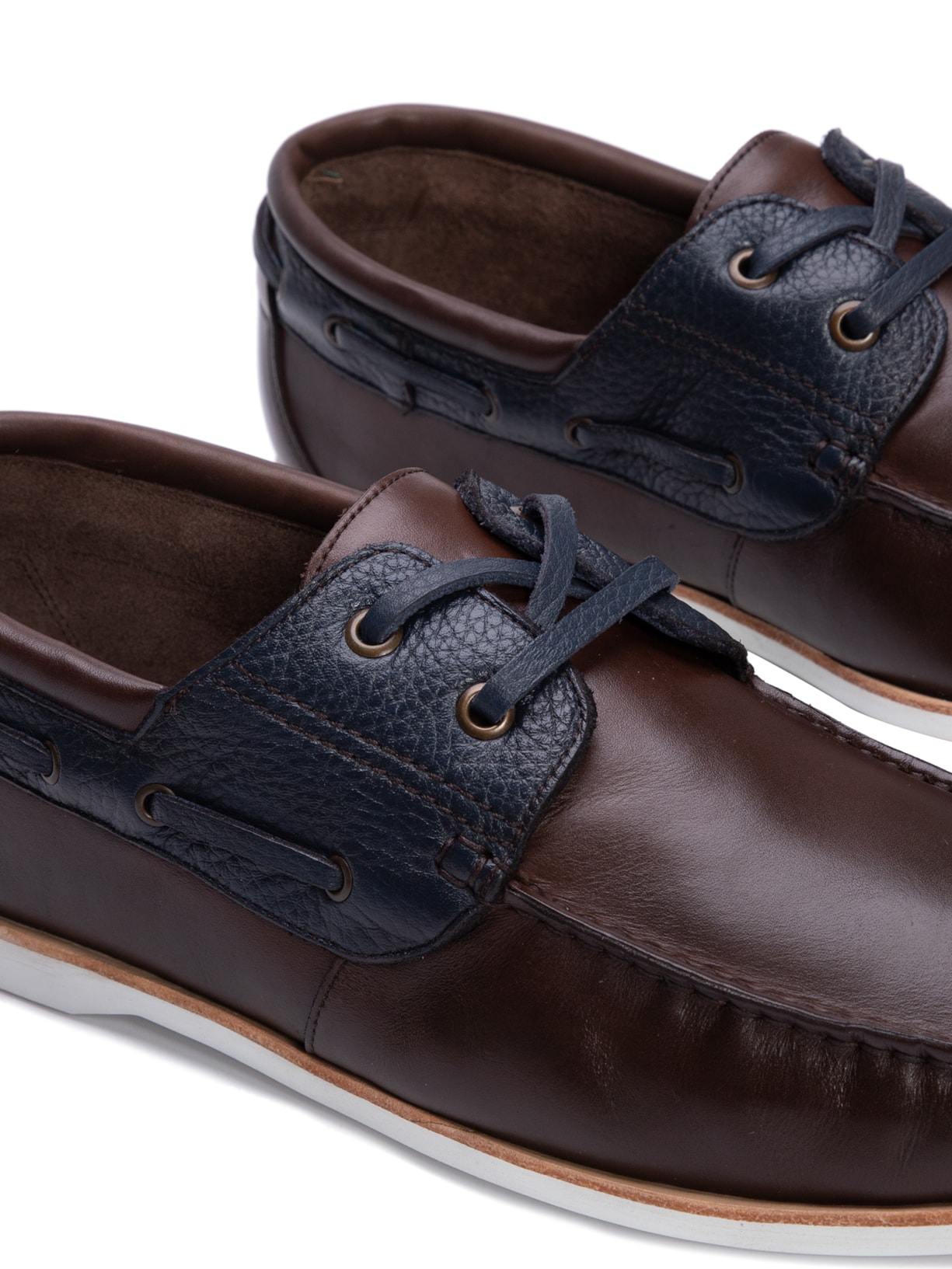 Sapato Masculino Sider Marrom Trecolli