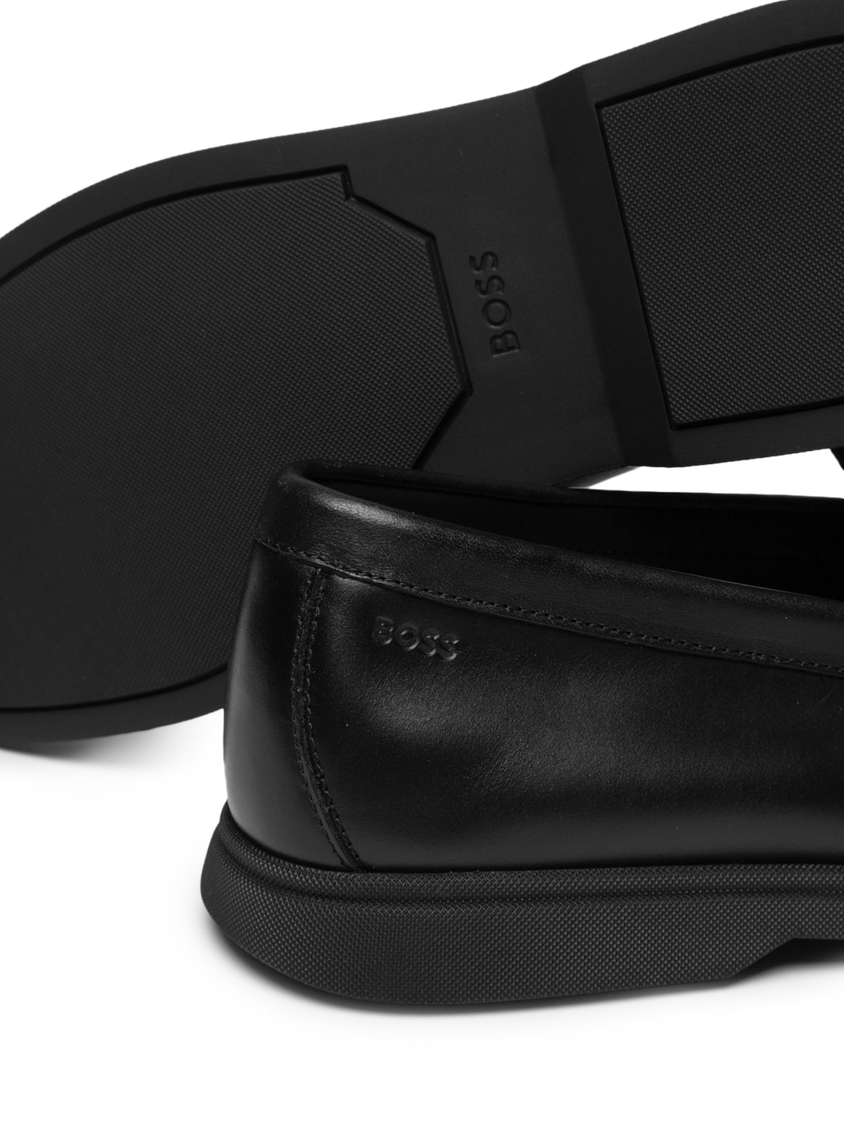 Sapato Masculino Sienne Mocc Bu Preto Boss