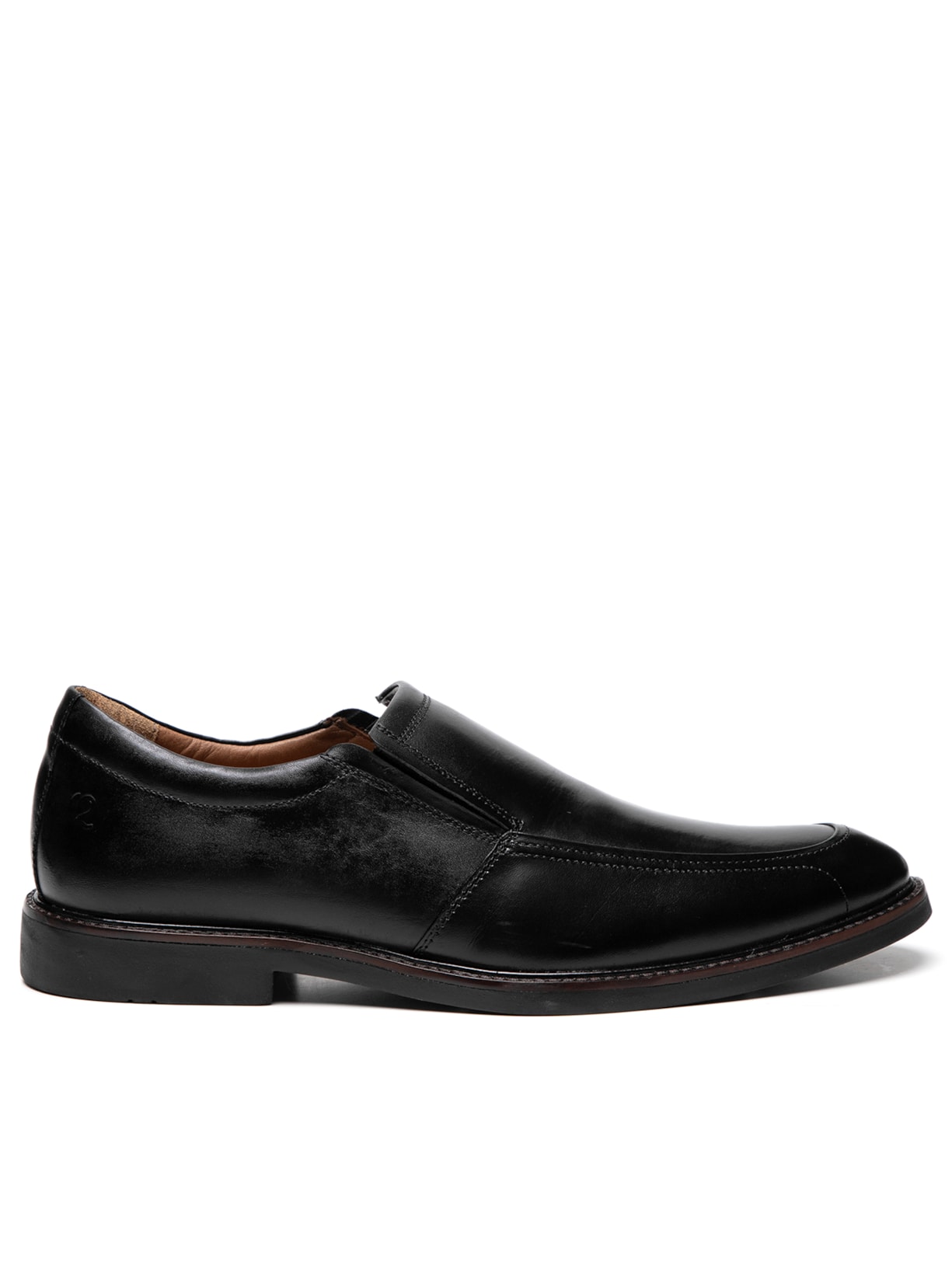 Sapato Masculino Social Comfy Couro - Preto