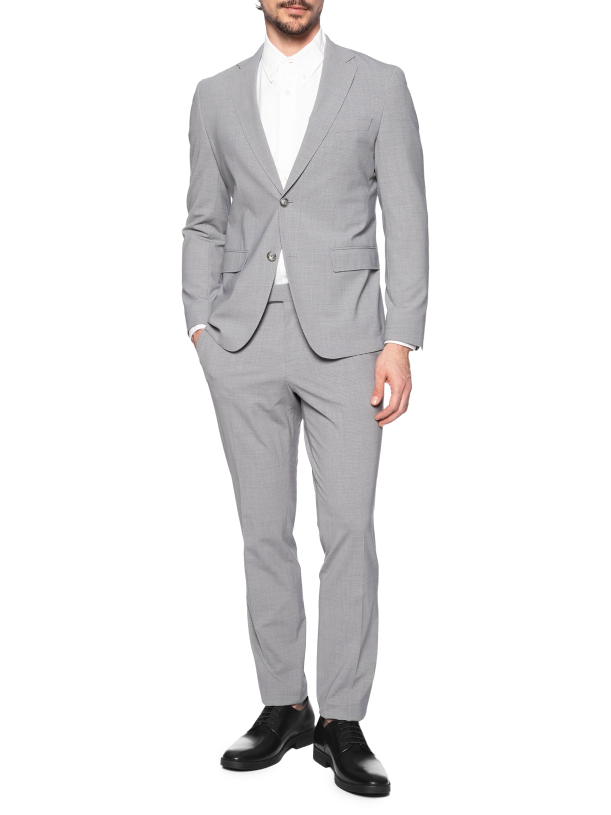 Sapato Masculino Social Derby Liso Sola Emborrachada Preto Ricardo Almeida