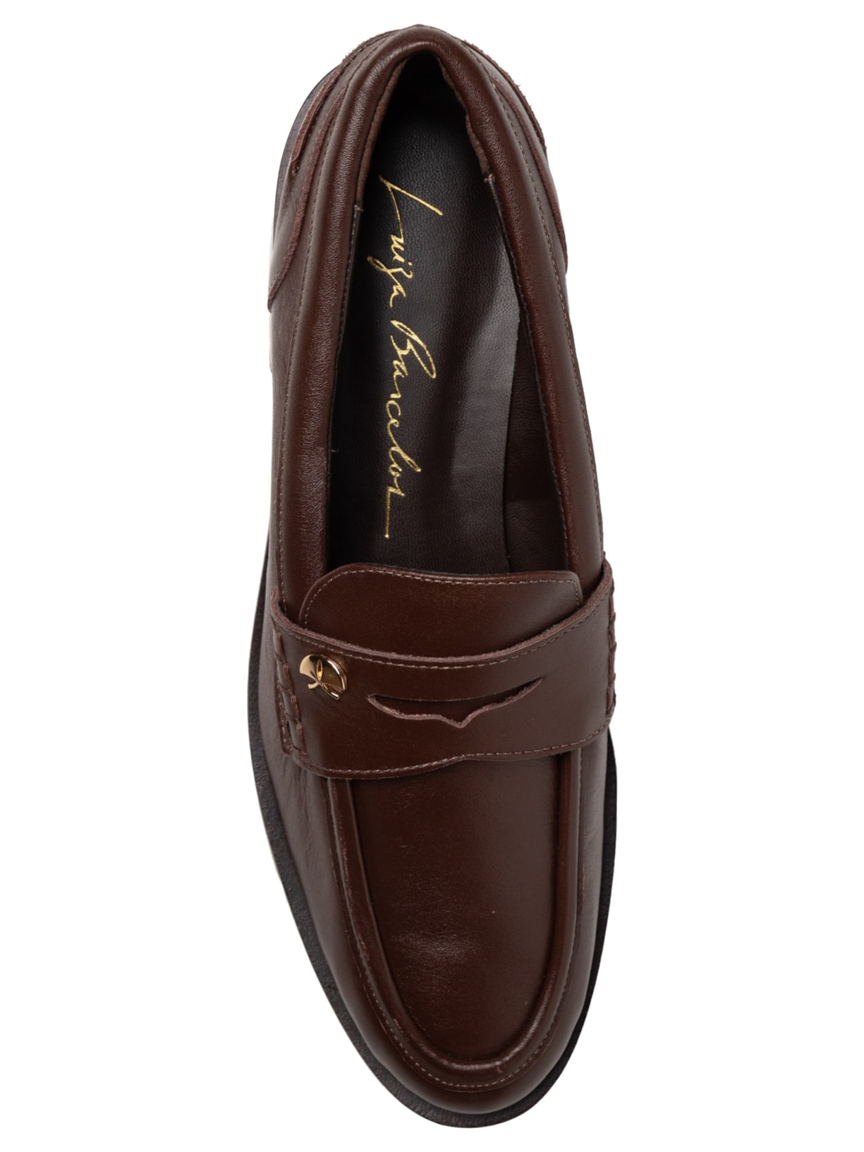 Sapato Mocassim Feminino Haras Marrom Luiza Barcelos