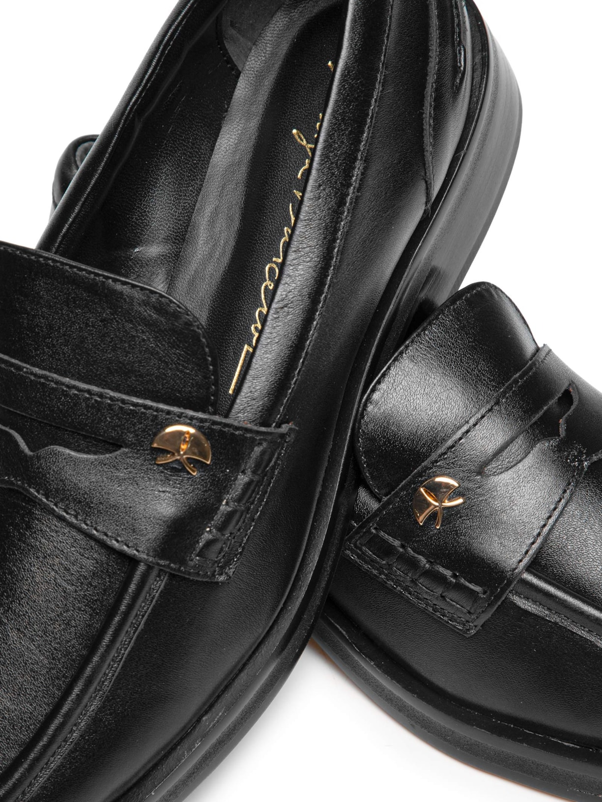 Sapato Mocassim Feminino Haras Preto Luiza Barcelos