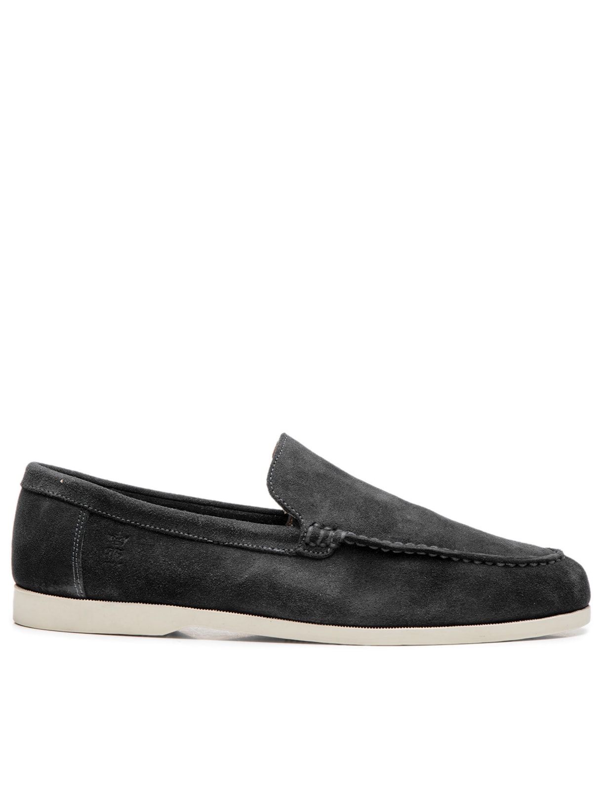 Sapato Mocassim Masculino Old Money Camurça - Preto