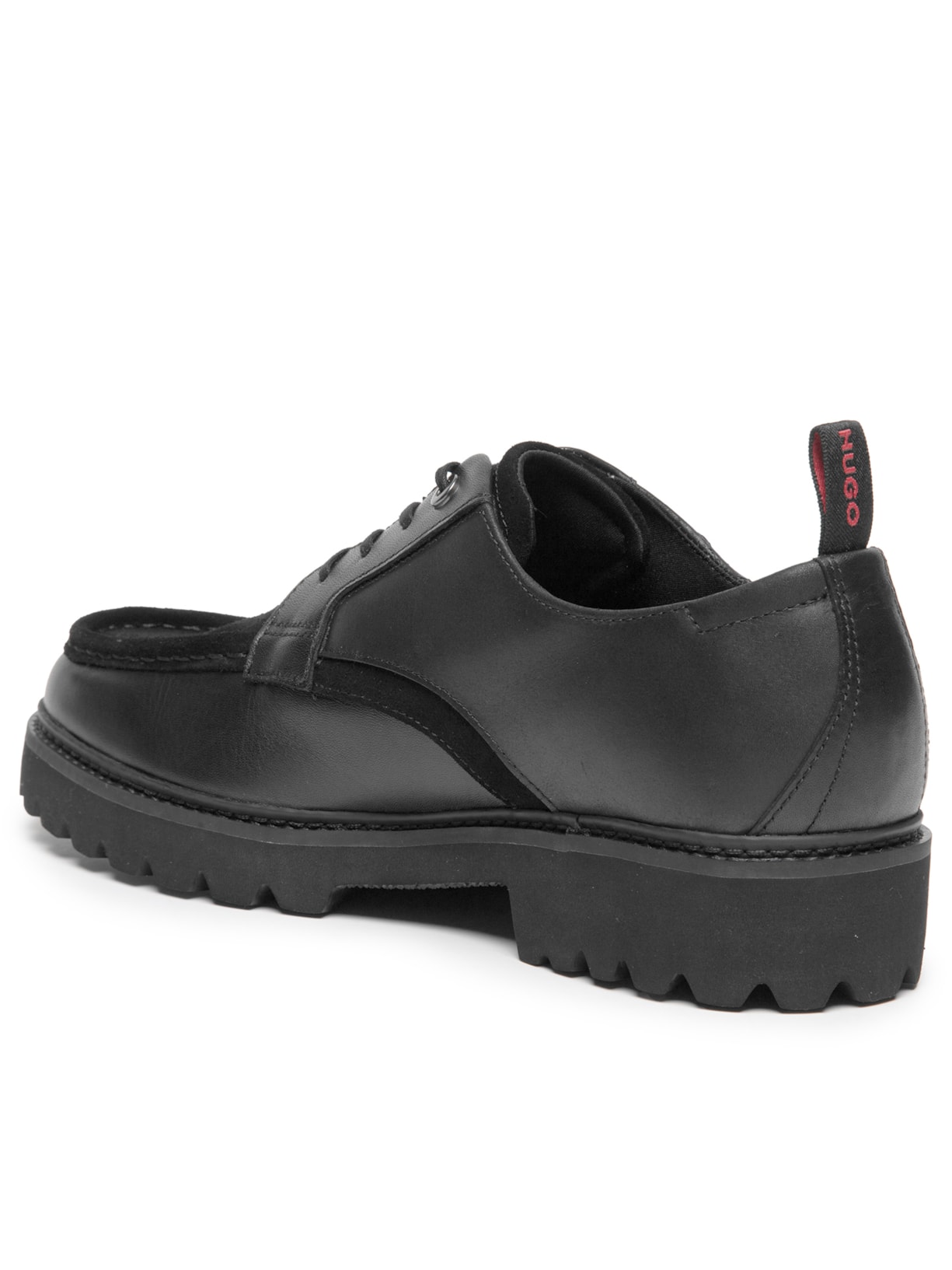 Sapato Oxford Masculino Draven Derb PLLTSD Preto Hugo