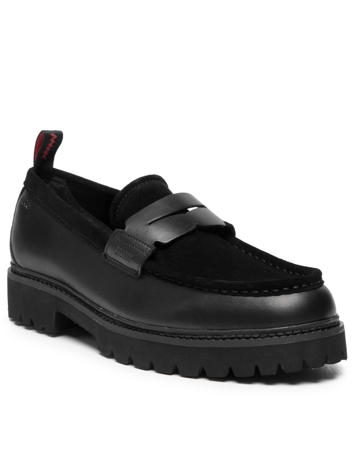Sapato Oxford Masculino Draven Loaf PLLTSD – Preto Hugo